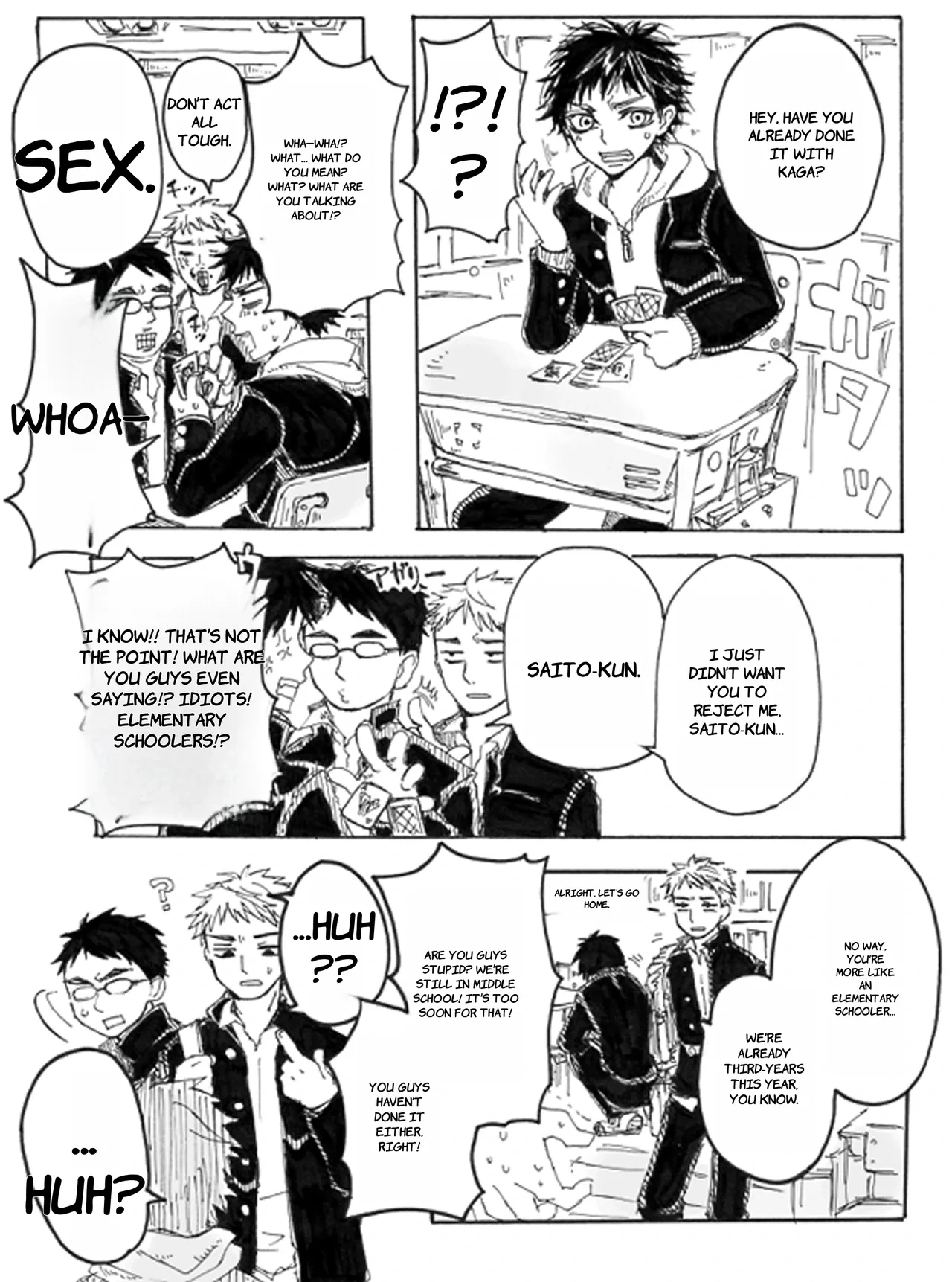 [Yoneda] Note Man x Futanari - English