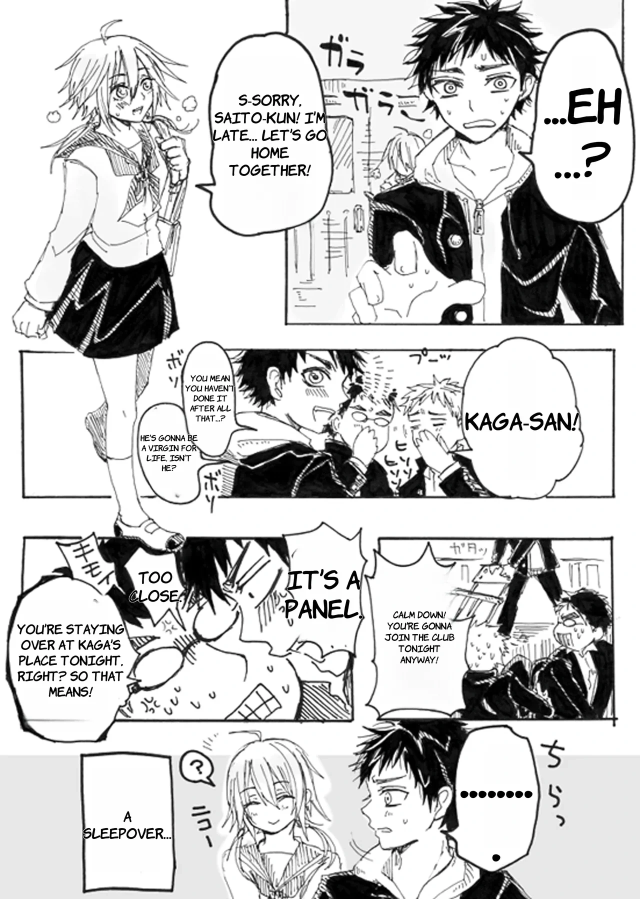 [Yoneda] Note Man x Futanari - English