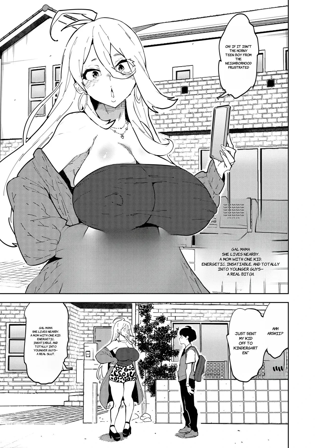 [NOTONE (Asakura Shimoichi)] Futanari Gal Mama wa Yaritagaru. [Digital] - English