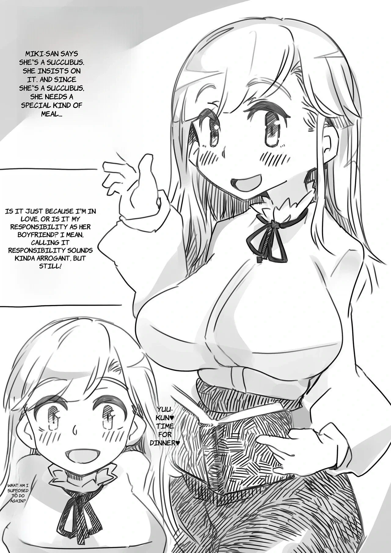 [SWEETTABOO (ryokutya)] Kiyowa na Boku to Succubus na Kanojo - ENGLISH AI TRANSLATED
