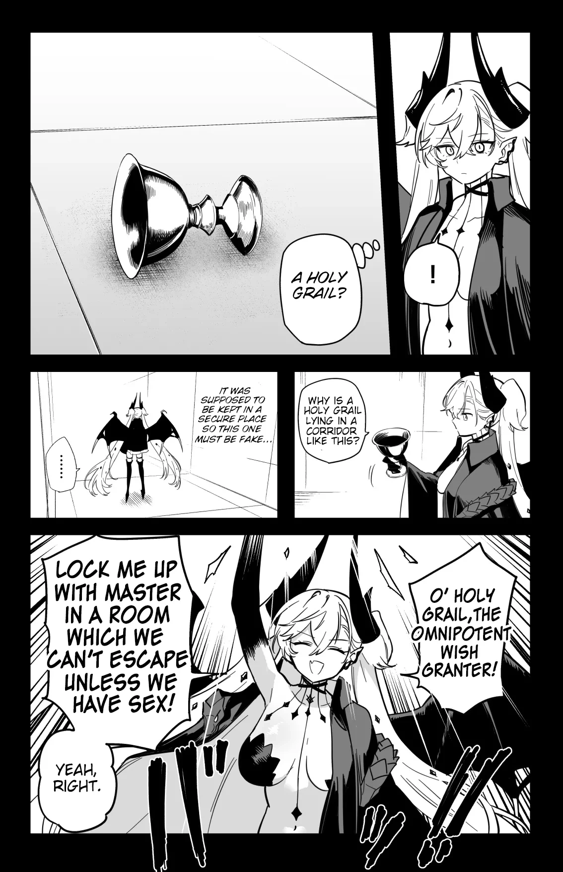 [Hirunagi] The Room That You Can't Get Out Until You ◯◯◯◯ (Fate/Grand Order)[English]