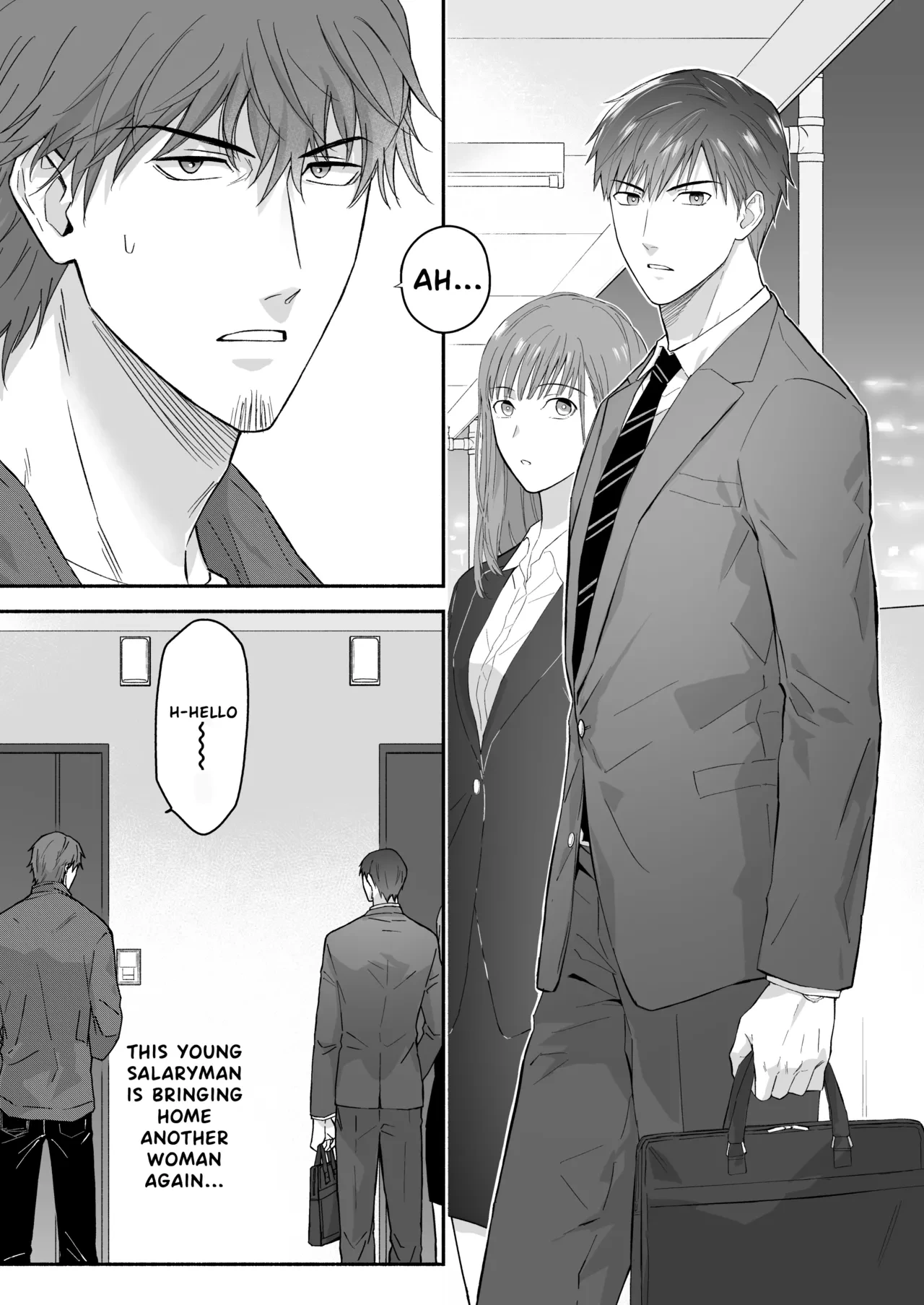 [Mozucha (Mozu)] The promiscuous young salaryman couldn’t get along with his neighbour [ENG]