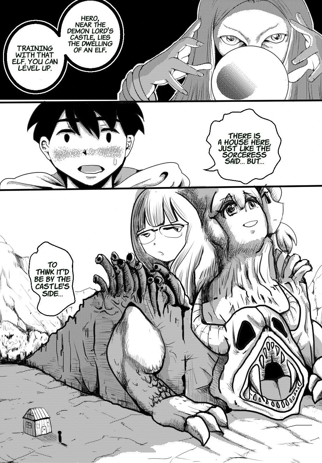 [Database Man] Kyonyuu Elf to Ecchi Shitara Level Up ga Tomaranai Kudan | Love Making with a Busty Elf Makes Me Level Up Nonstop [English] [Iulius]