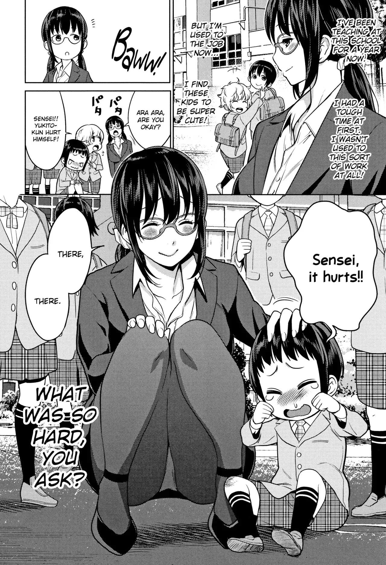 [Agata] Yarisugi Seikyouiku! ~Hentai Onna Kyoushi Kikiippatsu~ | Sex Education That Went Too Far (Chou One x Pako³) [English] [desudesu] [Decensored]
