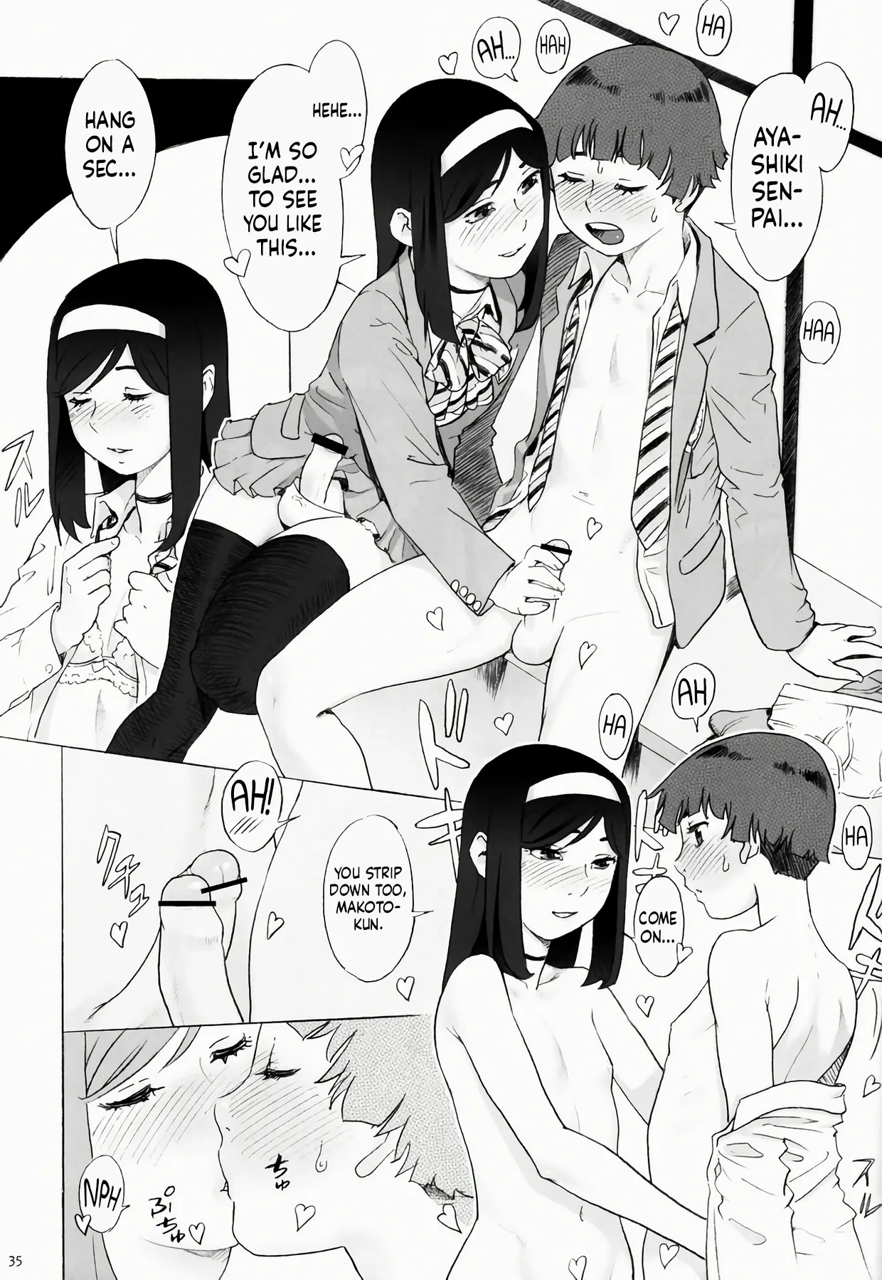 [Poju] Senpai wa Otoko no Musume | My Senpai is a Cross-Dresser (CHIME) [English] [Pub Faggots]