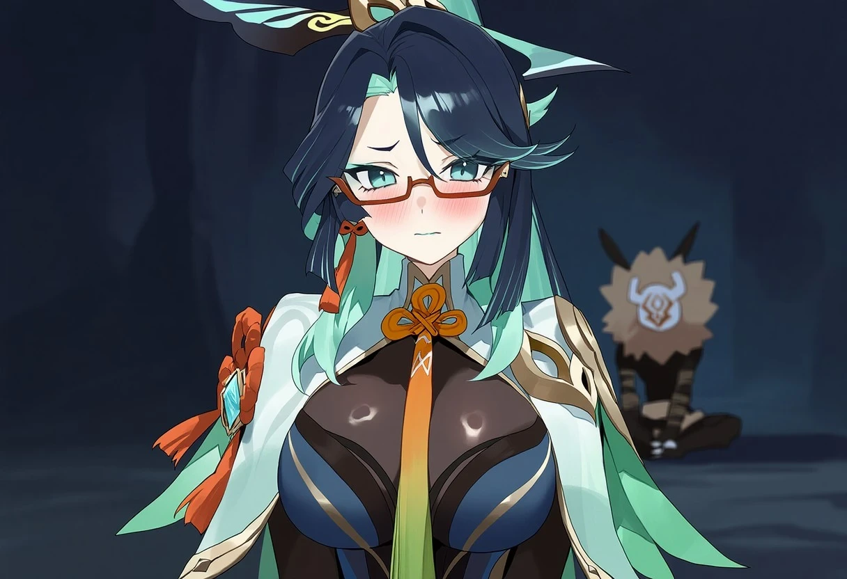 閒雲 Xianyun 丘丘人 (genshin) [AI Generated]