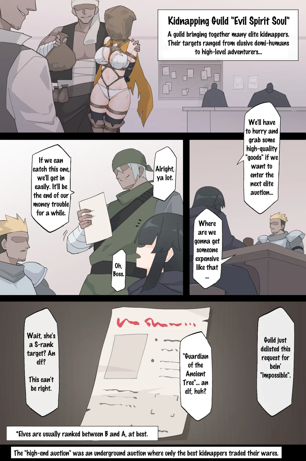 [Rioreori] The Kidnappers' Guild and the Forest Guardian [English]
