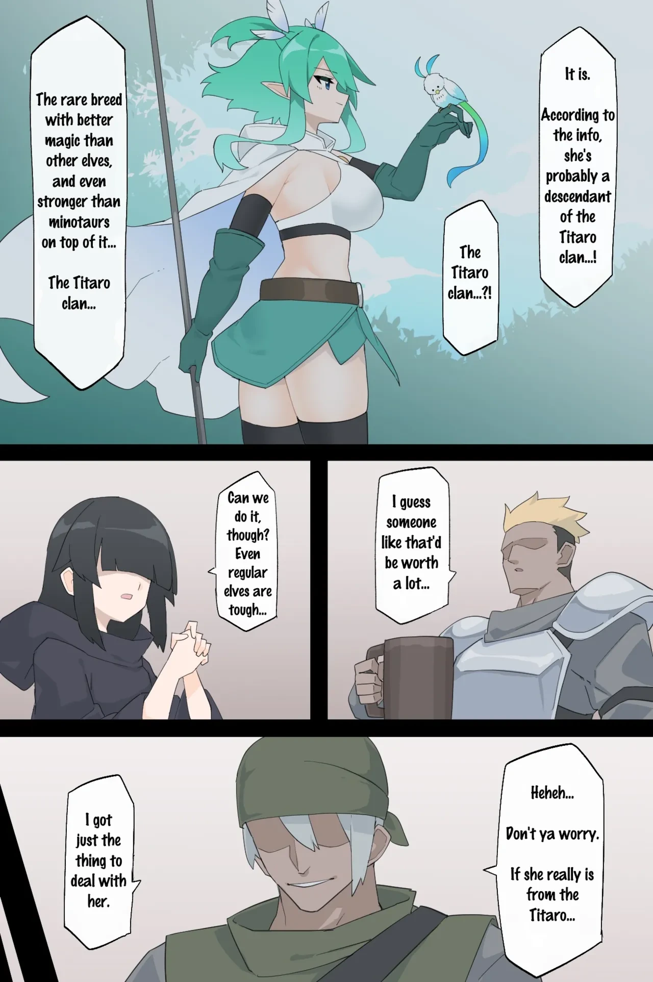 [Rioreori] The Kidnappers' Guild and the Forest Guardian [English]