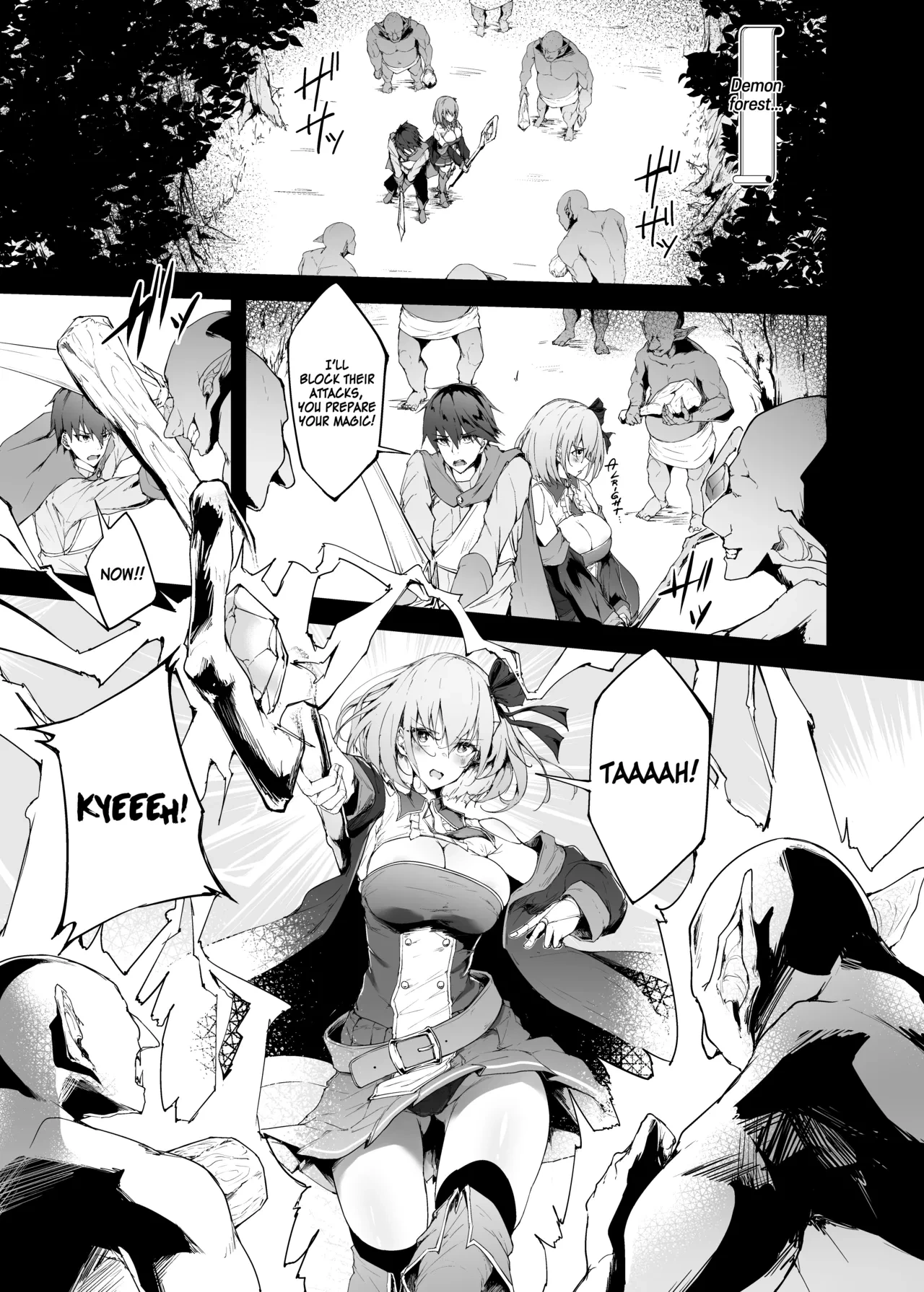 [Funmatsu Matcha (Inasotsu)] Yuusha no Kanojo wa NTRreru - Heroine no Netorareru | The Hero’s Girlfriend Gets NTR’d [English] [Kinsei Translations] [Digital]