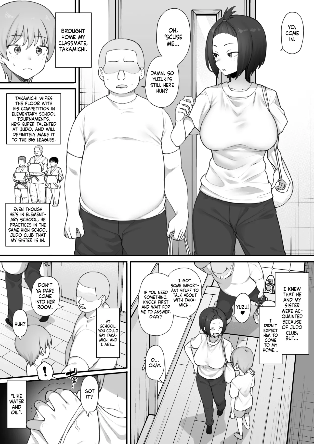 [Terasu MC] Cock That Makes Tomboy Sisters Tap Out [English] [Tekkamaki]