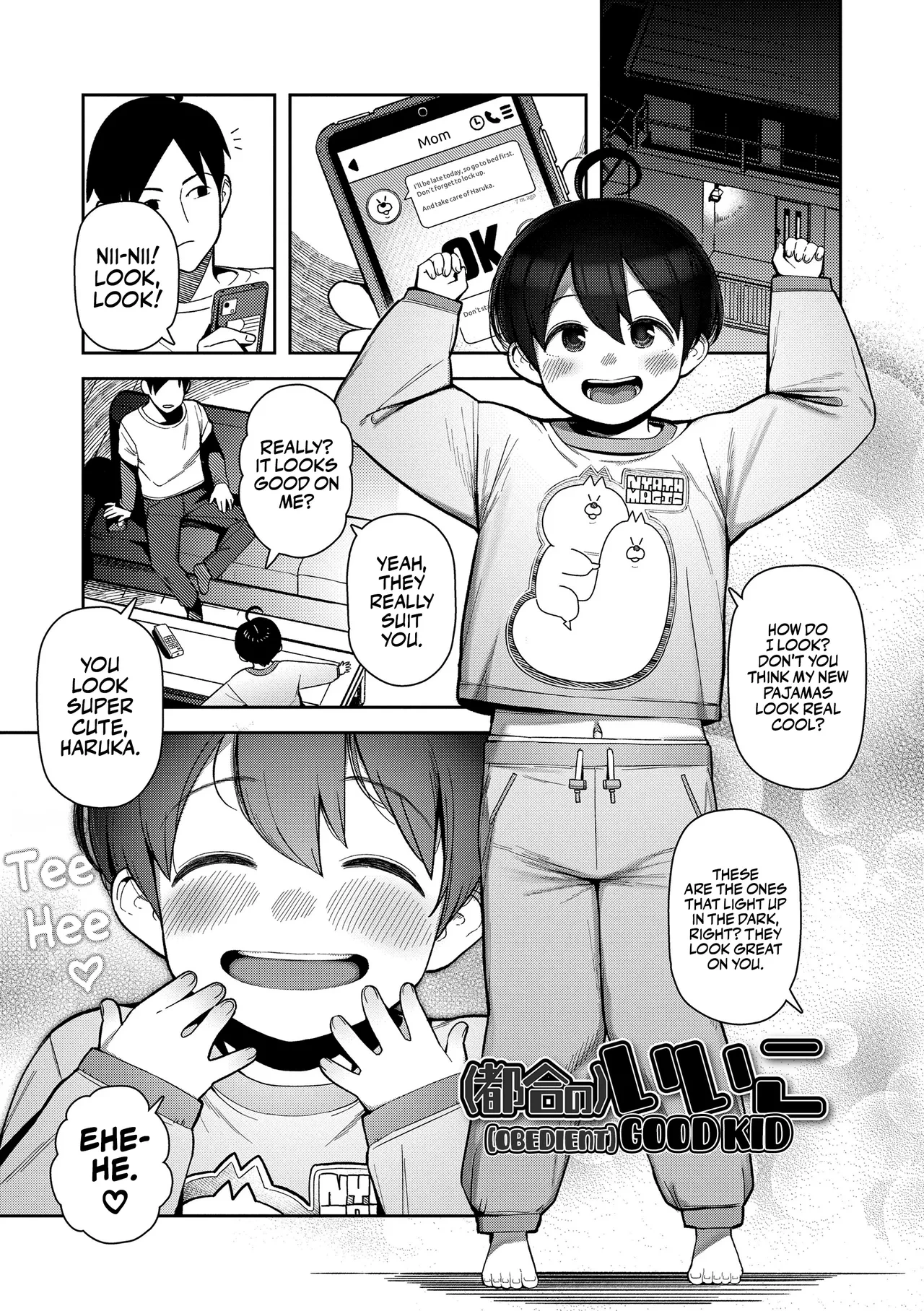 [Yawaraka Midori] (Tsugou no) Iiko | (Obedient) Good kid (Chicchakute Ohisama no Nioi) [English] [AlerianTL] [Decensored] [Digital]