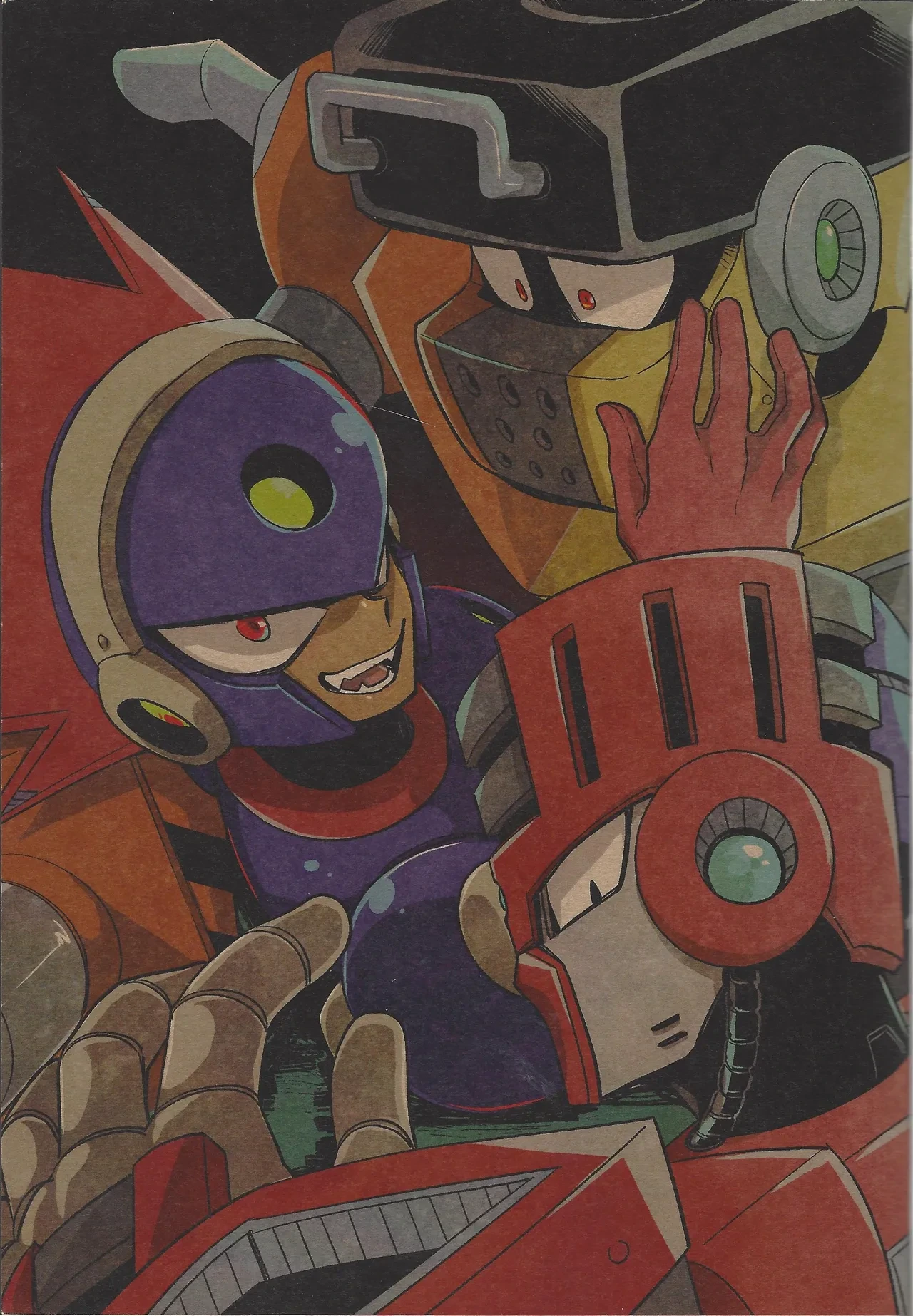 [Osova (Sobayu)] Kareshi ga iru no ni fan o kui chirakasu happa-kun no hon (Mega Man 11)