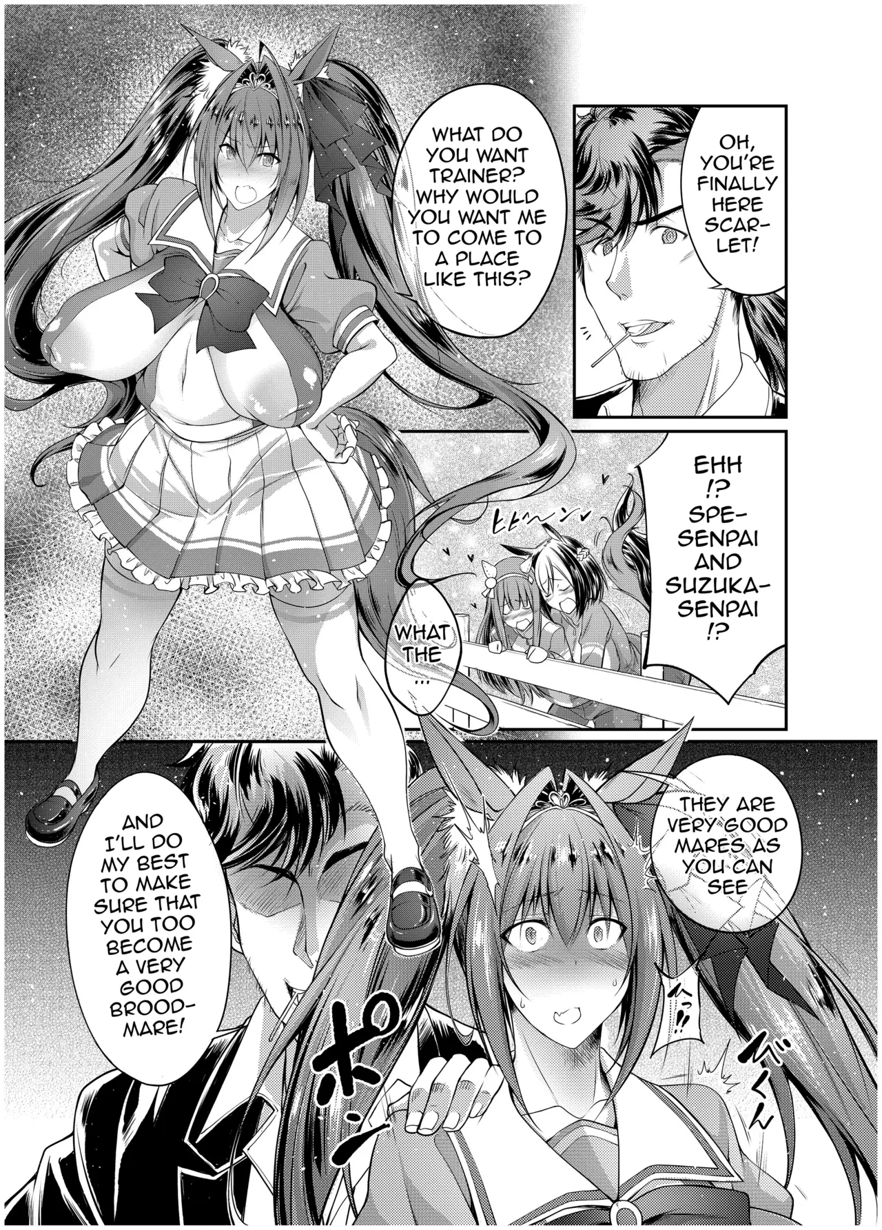 [Zensoku Rider (Tenzen Miyabi)] Juukan Musume Uma Koubi Derby (Uma Musume Pretty Derby) [English] [Digital]