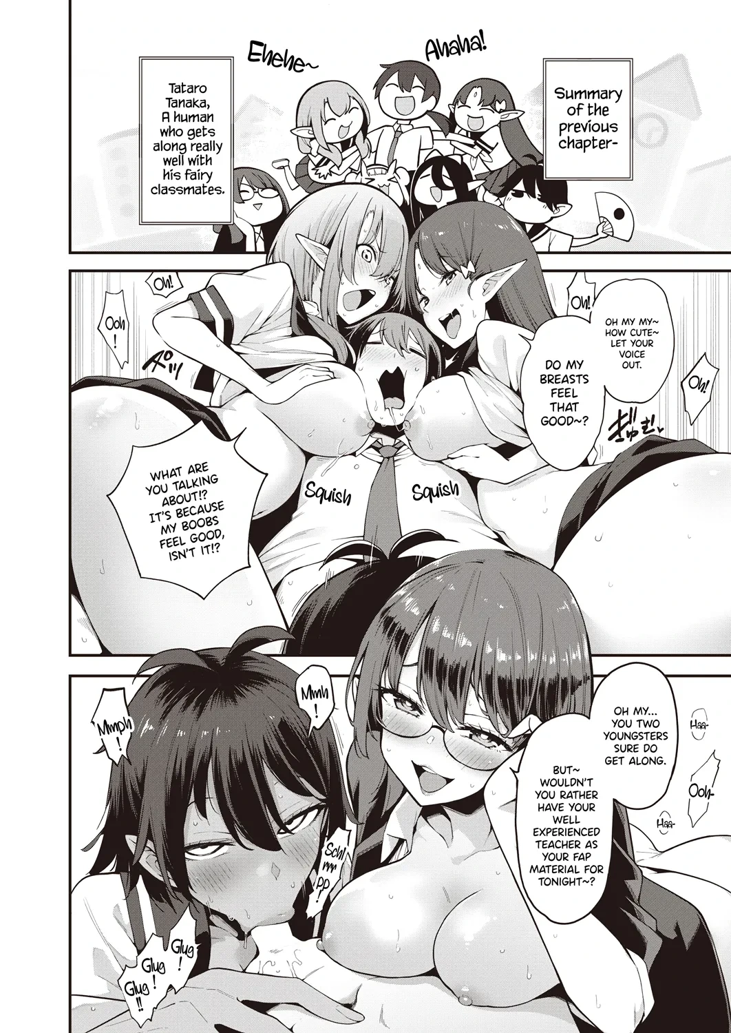 [Kenji] Yousei Harem Daibakuhatsu | Fairy Harem Explosion Ch. 3 (COMIC AUN 2023-06) [English] [CarlJPTL] [Digital]