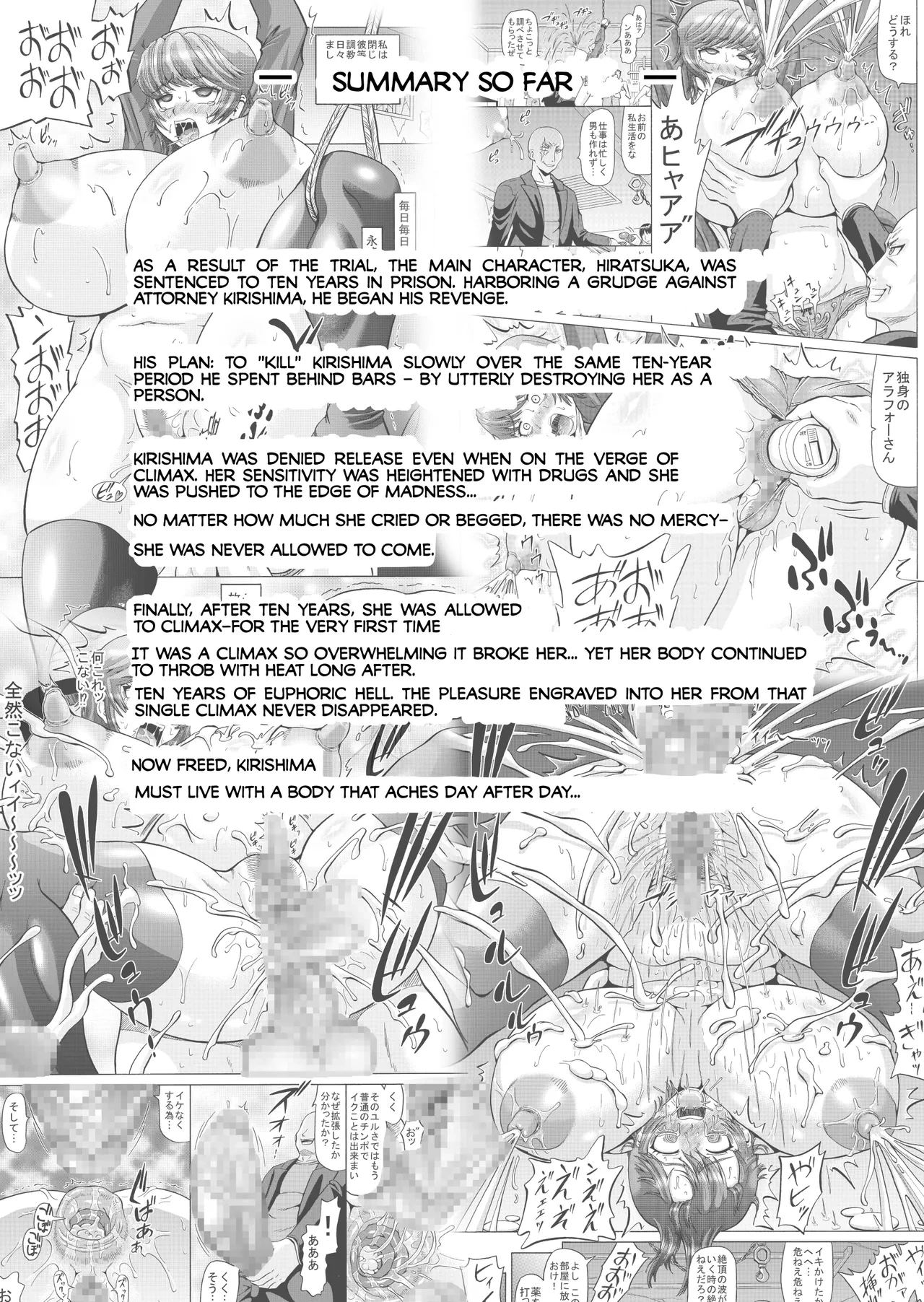 Kizamareta Anraku Juunen no Kage Onna Bengoshi Series 2