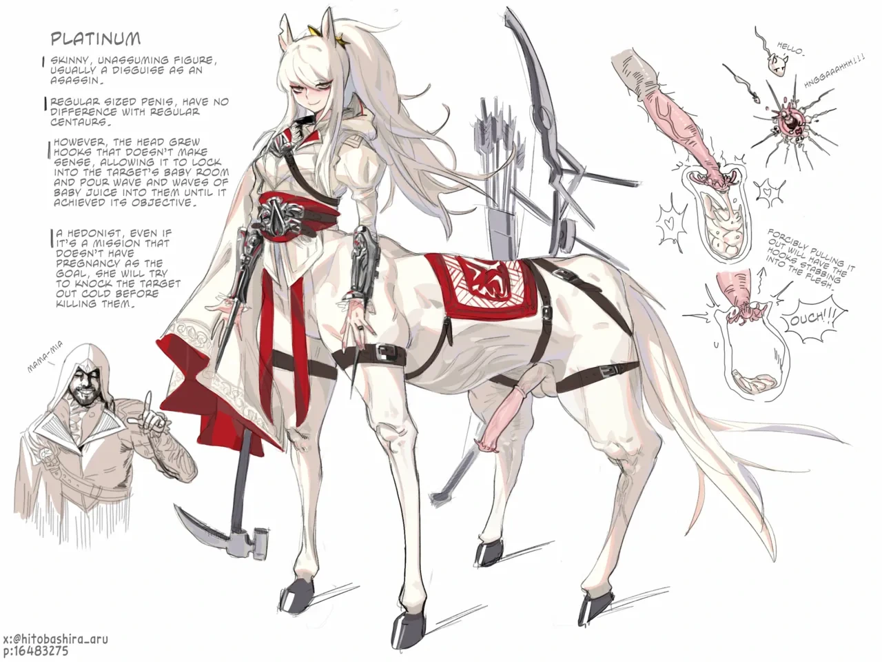 [Hitobashira Aru] Arknights Centaurs Compilation
