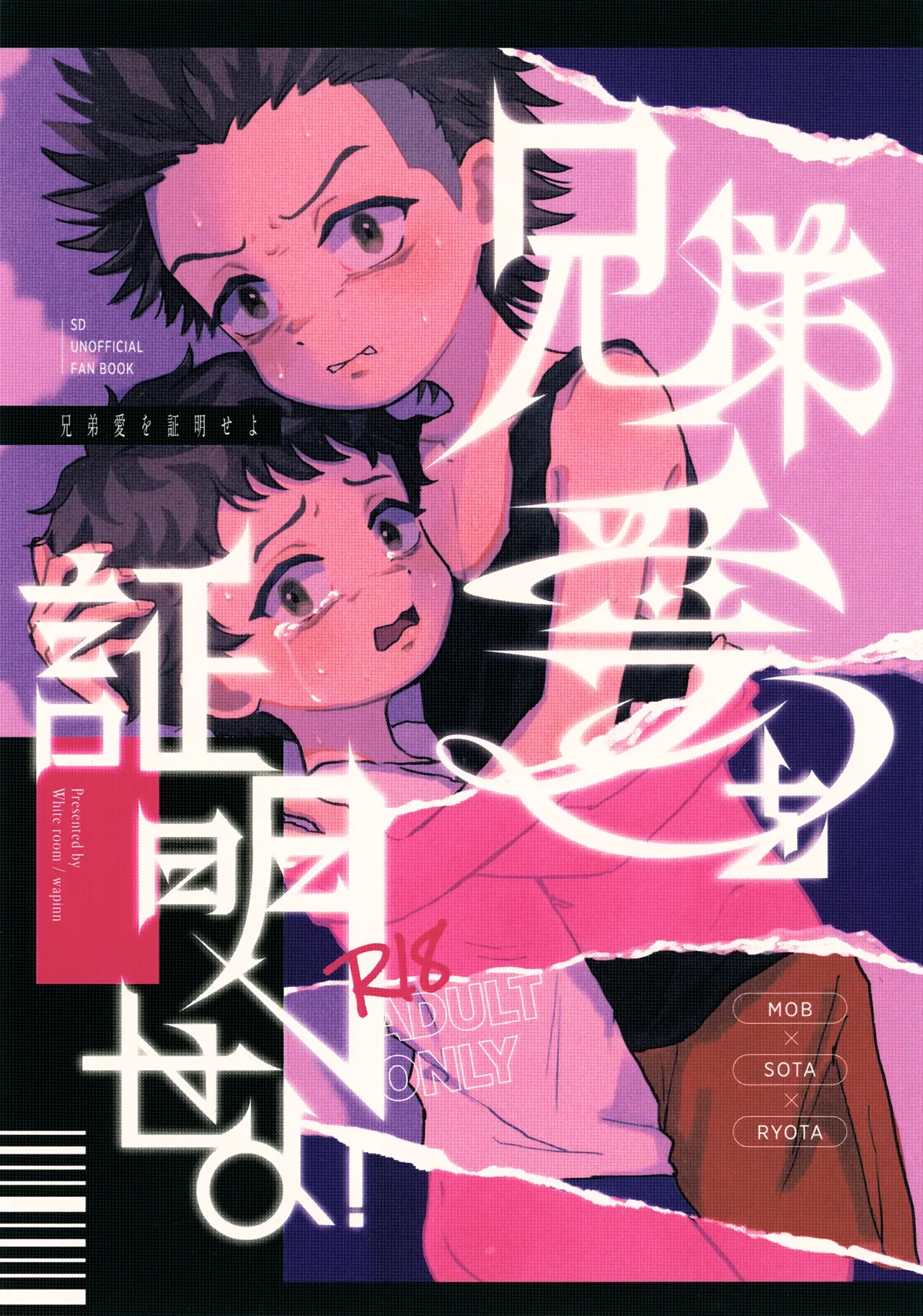 (Kimi dake  to Match Up Seigan 2025) [Shiroi Heya (Wapin)] Kyoudai Ai o Shoumei Seyo (Slam Dunk)