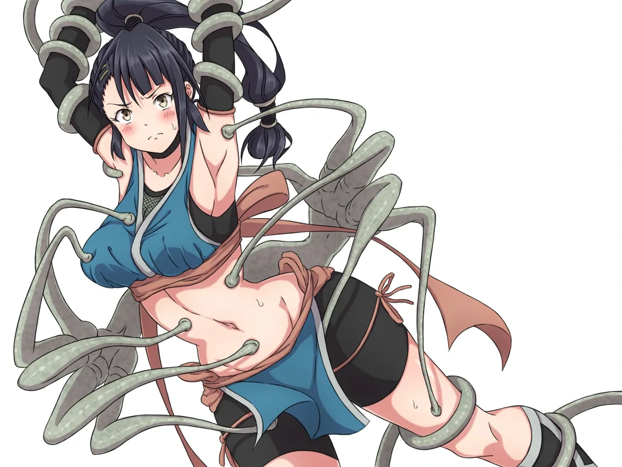 [sawacream] Kunoichi Ayame's Defeat [Japanese]