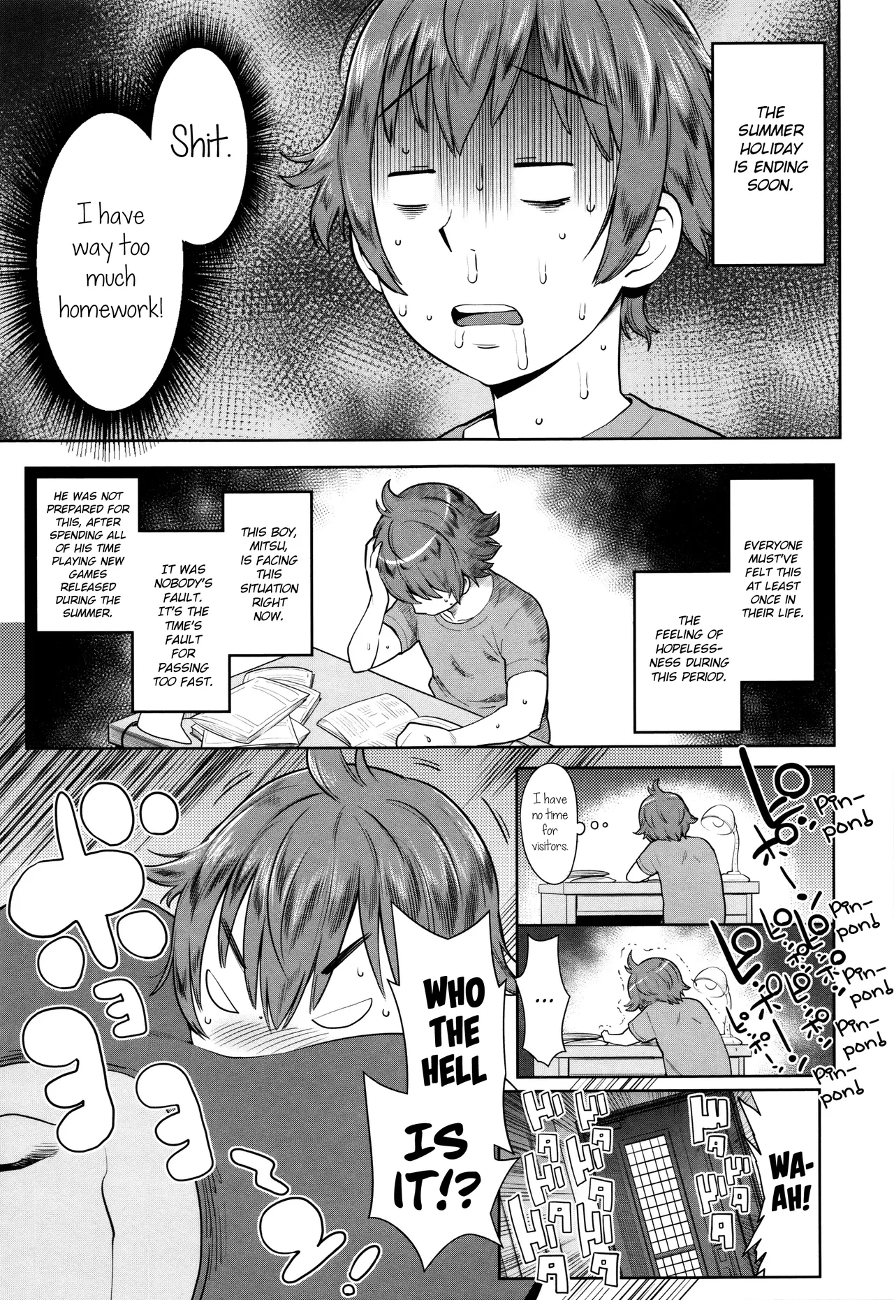 [Agata] Natsu no Owari ni Ijiwaru Nee-chan - My mean elder sister at the end of summer. (Mama Para ~Chijo Zukan~) [English] [desudesu] [Decensored]