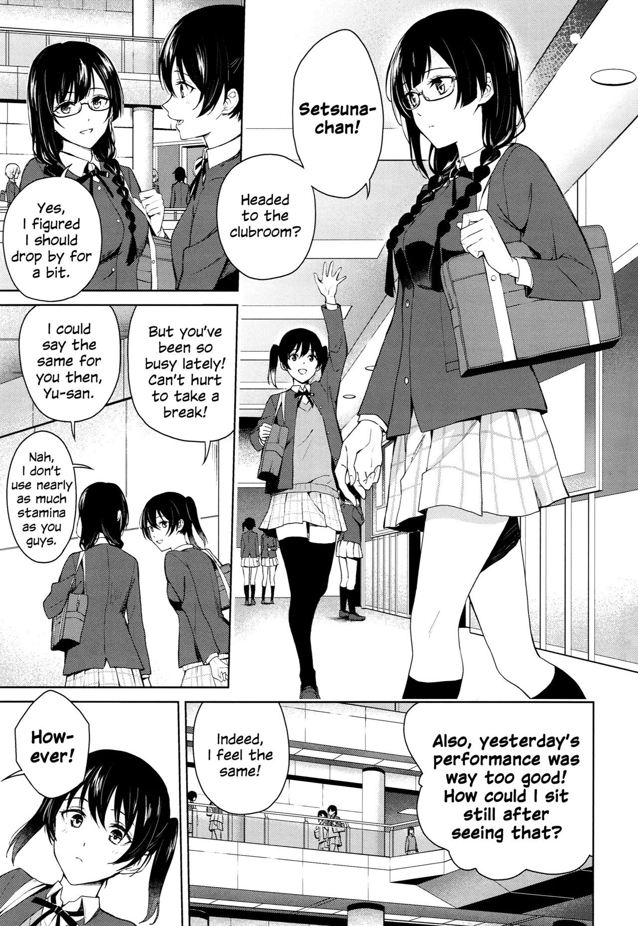 (C103) [Tatakai no Kiseki (Senyuu)] ShioSetsu ga Seitokaishitsu de Ecchi na Koto Suru Hon | ShioSetsu Sex in the Student Council Room (Love Live! Nijigasaki High School Idol Club) [English]