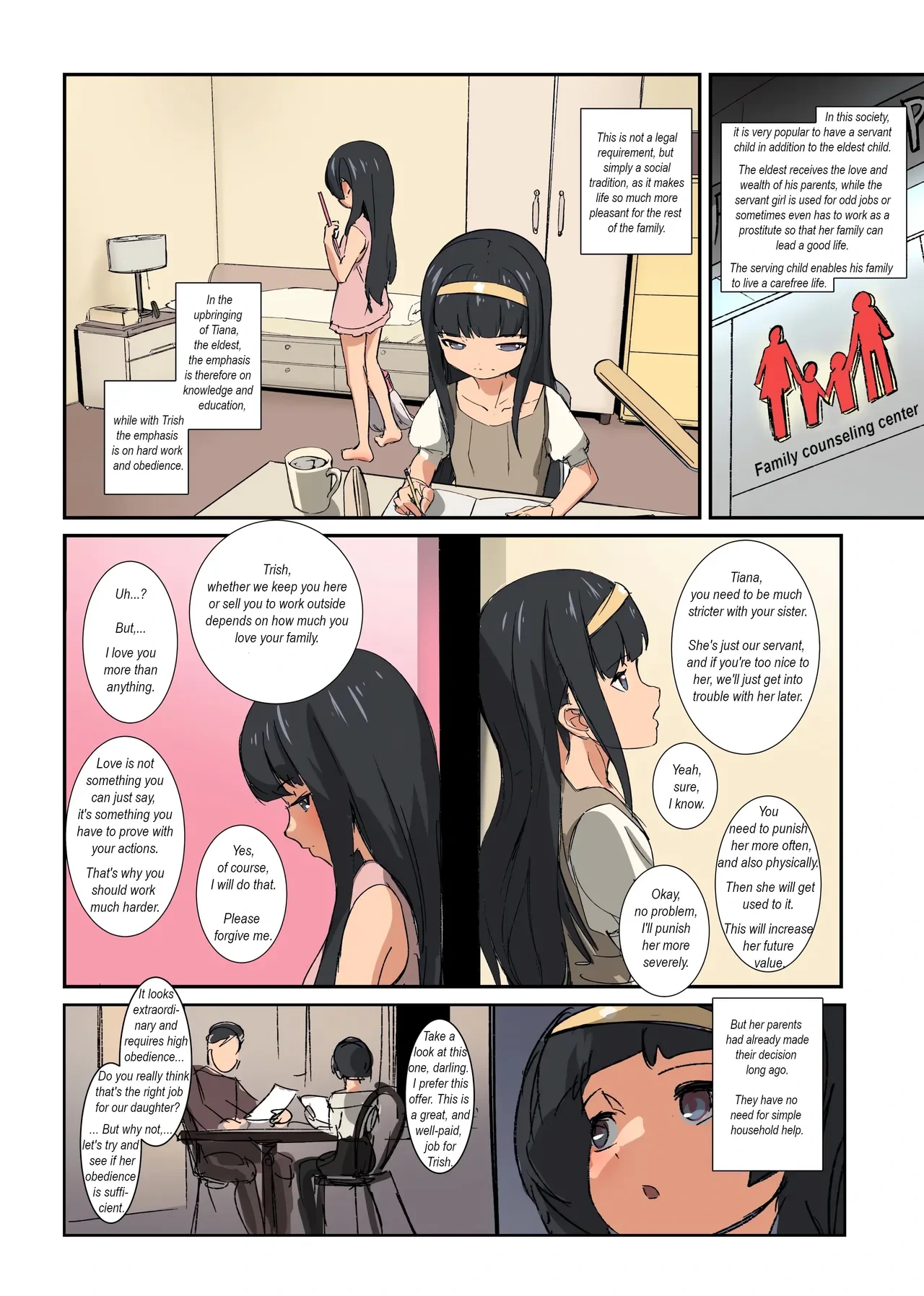 Malicious family support (101 pages)