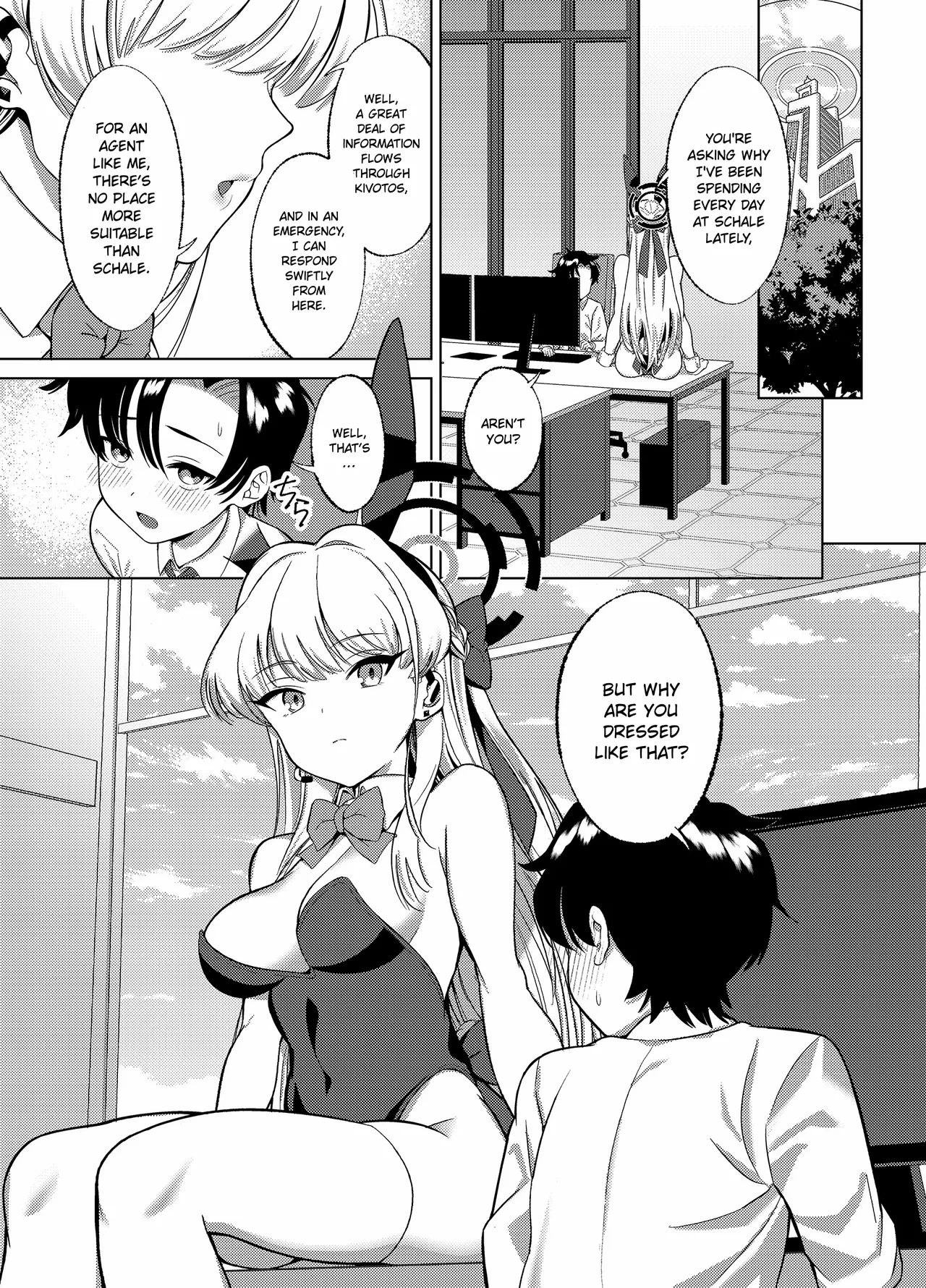 [Nukunukujima (Caffeine Chuudoku)] Itazura o Shite Shimaimasu yo? | I'm Going to End Up Teasing You, You Know? (Blue Archive) [English] [ConTL] [Digital]