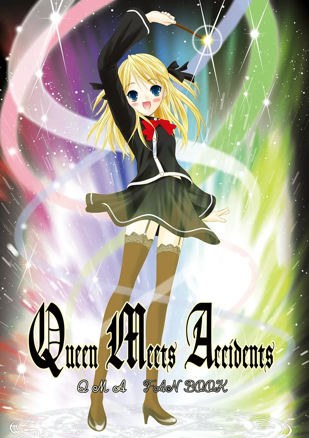 [Garou Kissa Hapido (Takeshita Kenjirou)] Queen Meets Accidents (QUIZ MAGIC ACADEMY) [Digital]