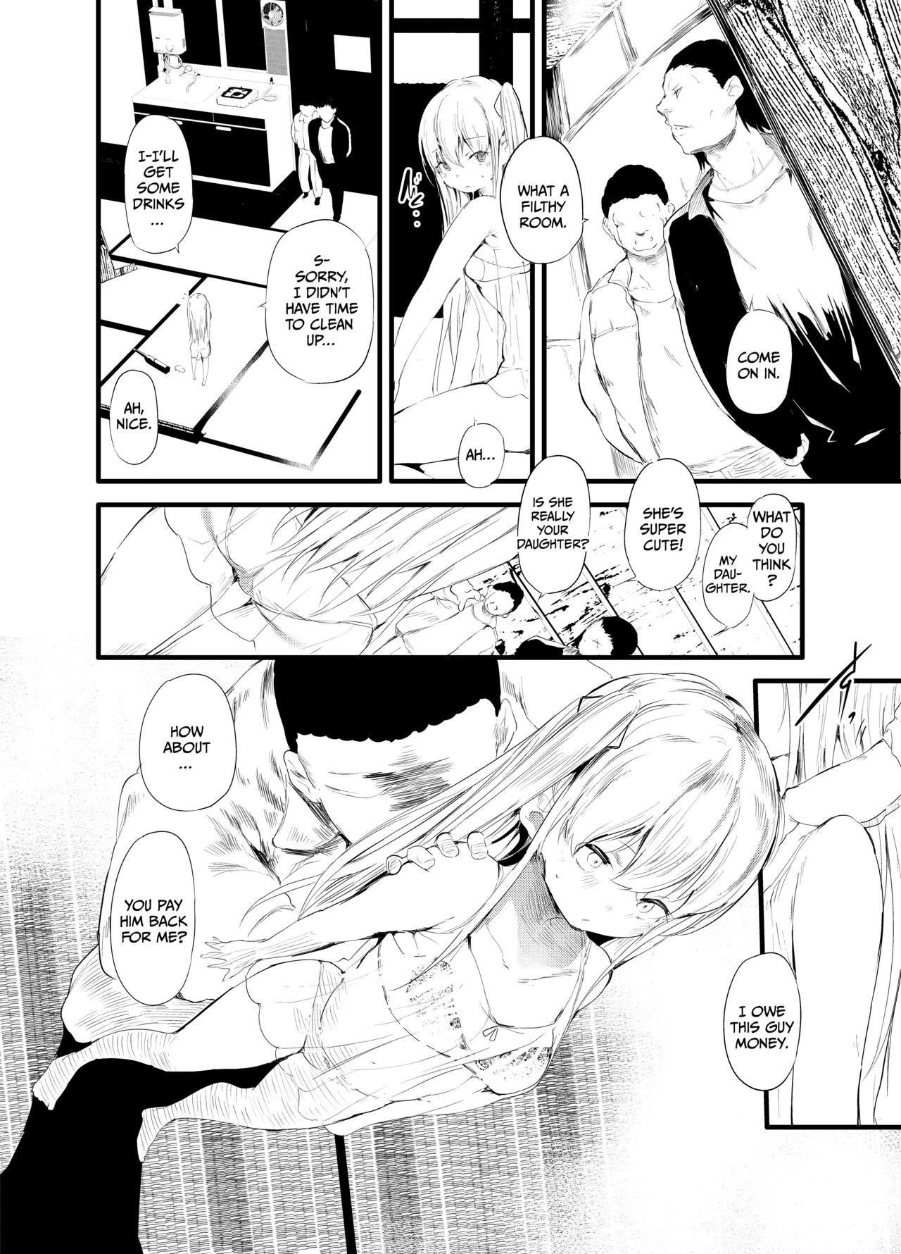 [Maisou no Soko (Ushiro Muki)] Abaraya no Onnanoko [English] [Digital]