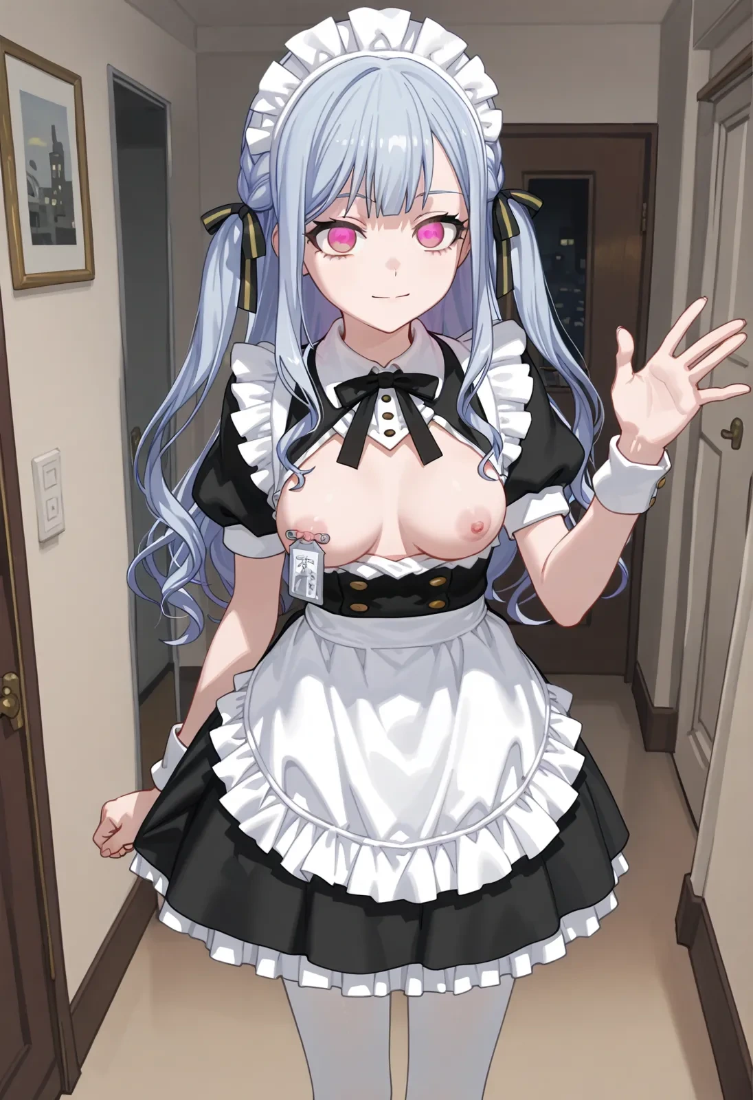 用Mortis挡刀洗脑的屑睦头人[AI generated]