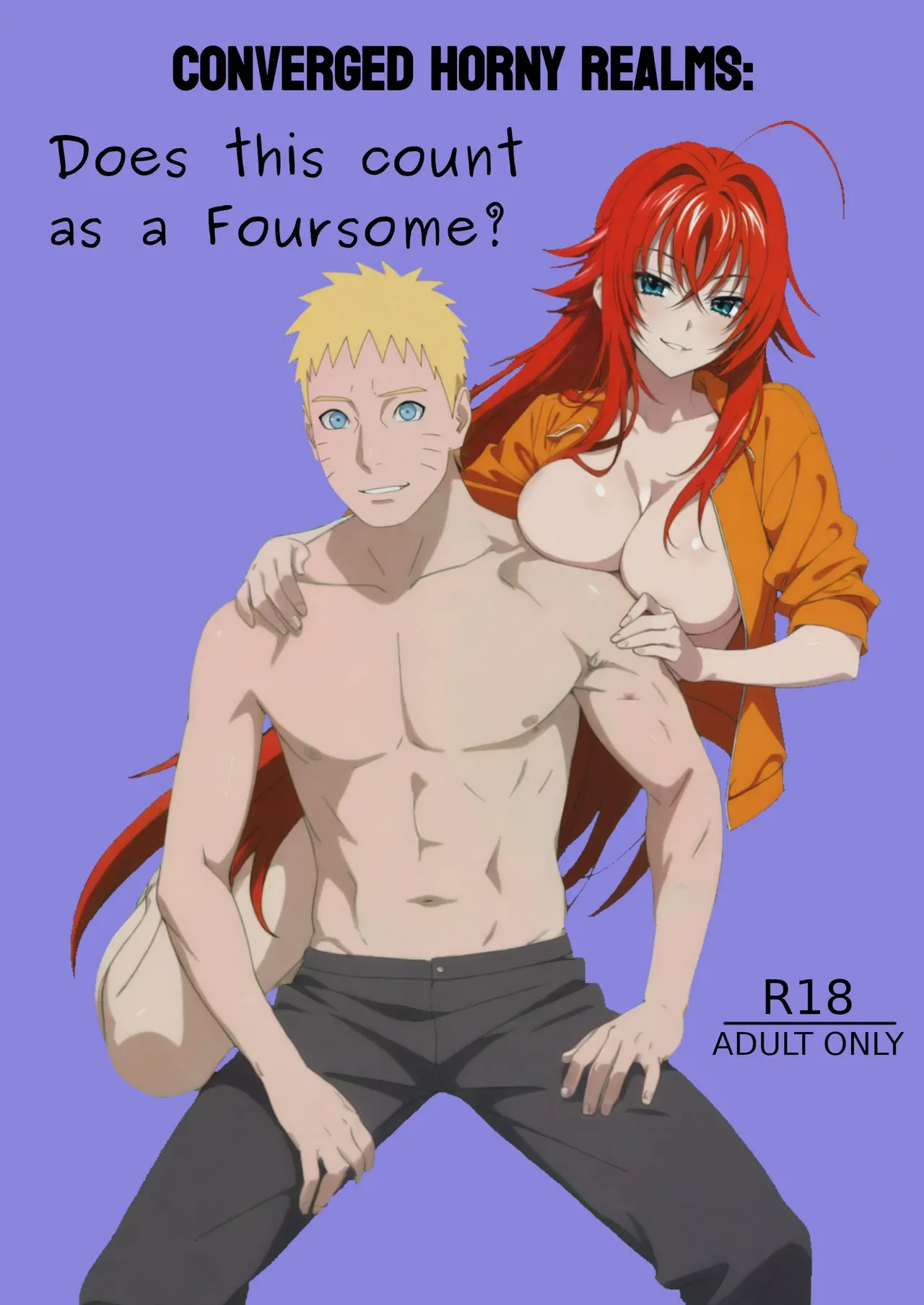 [kraftnod] CONVERGED HORNY REALMS: Does this count as a Foursome? [AI Generated]