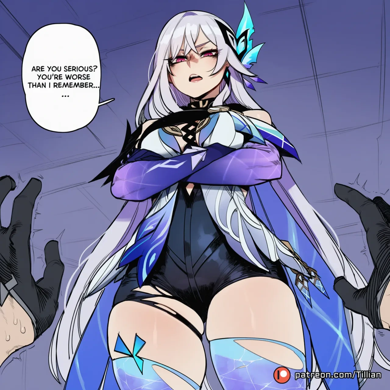 Skirk x Childe (Genshin Impact) vv55 [AI Generated]