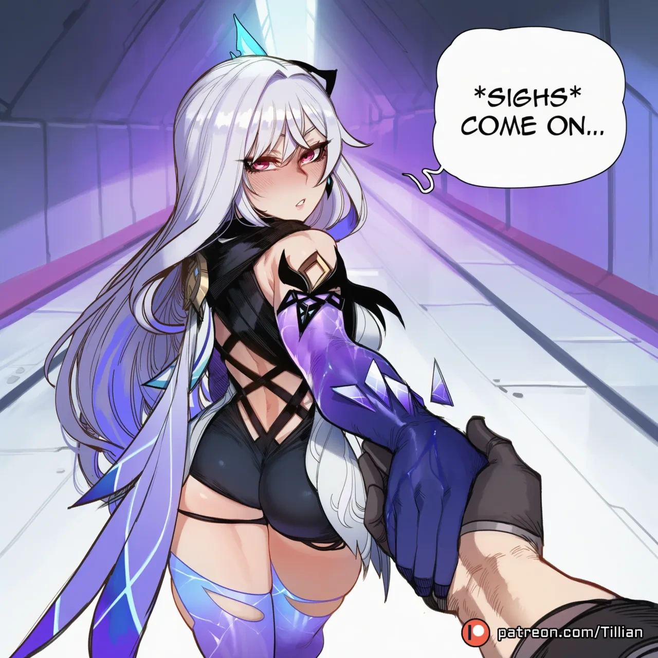 Skirk x Childe (Genshin Impact) vv55 [AI Generated]