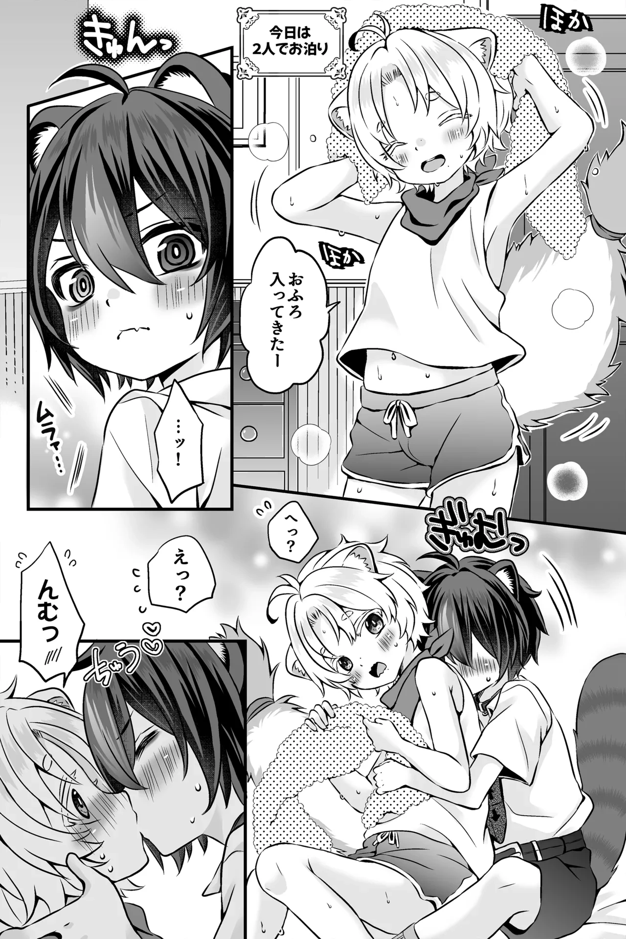 [Rushichi] Araiguma to Ferret no Otokonoko-tachi no Manga