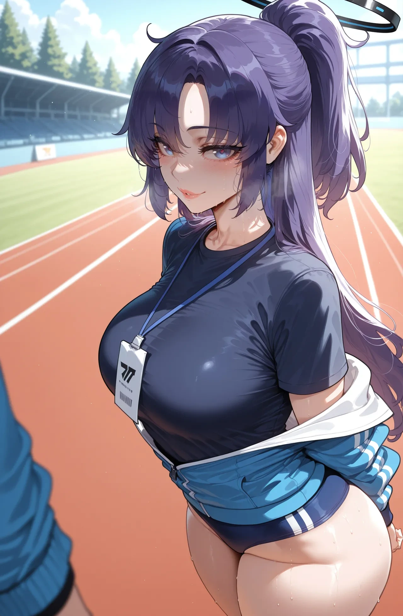 [Miyu Ai] Hayase Yuuka (Track): After Practice [Ai Generated]