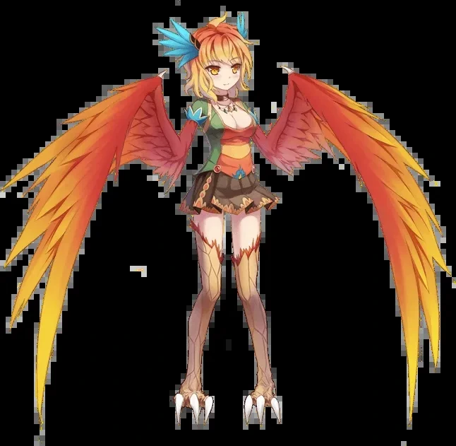 Monster Musume: Everyday Life with Monster Girls Online---harpy