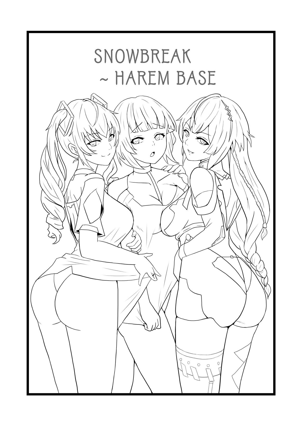 [Vin's Art] 塵白禁慾~S○OWBREAK HAREM BASE (尘白禁区) [中国语]