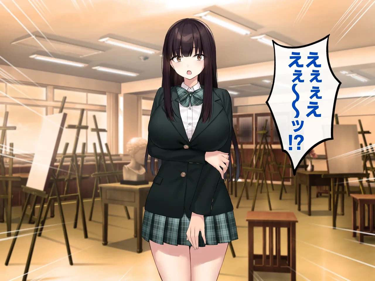 [Umour] Kyonyuu na Senpai? Kyonyuu na Osananajimi? Futari to Harem H…suru?