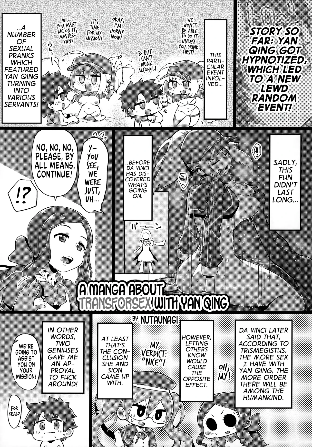 [Dschinghis Khan no Tamanegi wa Ore no Yome (nutaunagi)] A Manga about Transforsex with Yan Qing [English] [GTF]