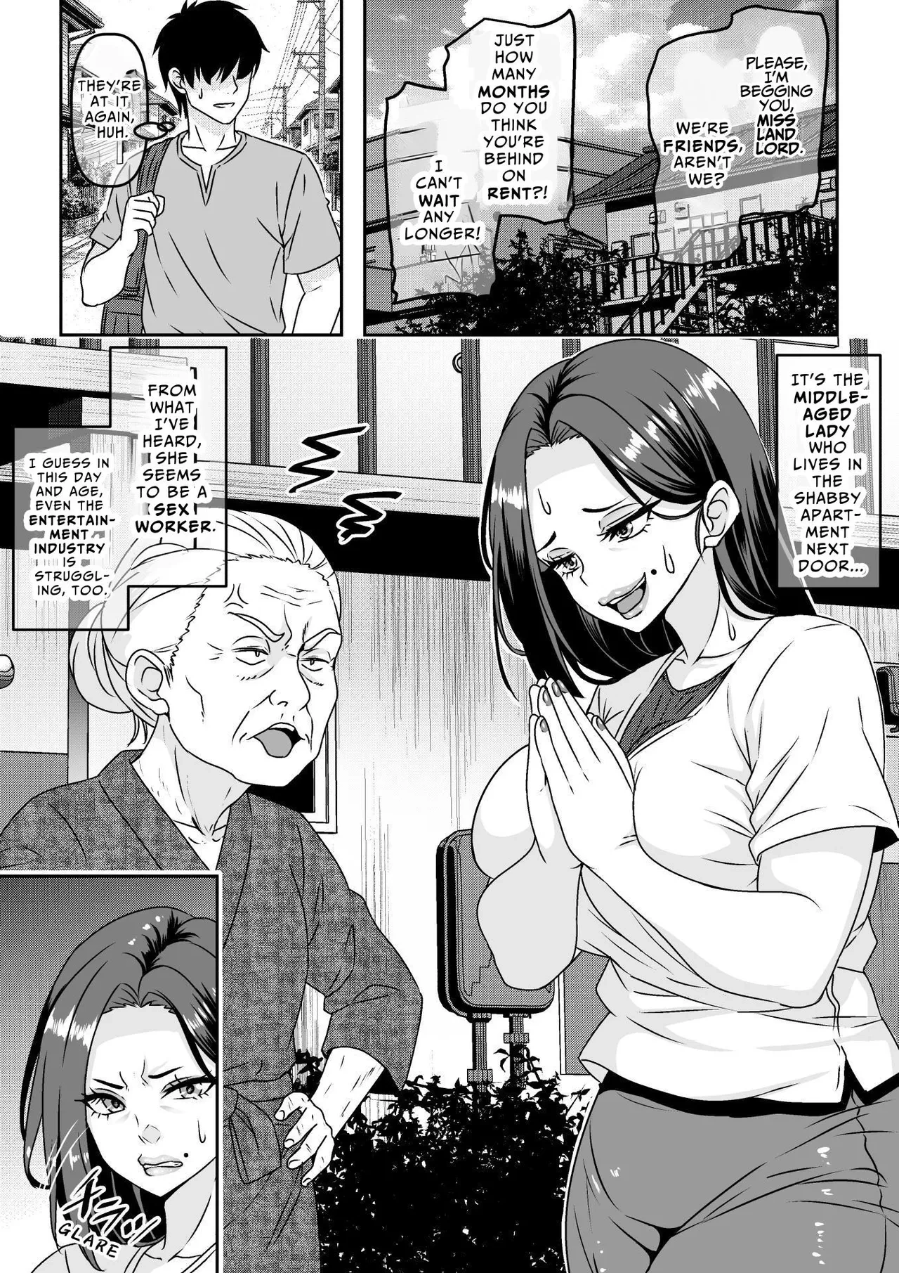 [Waribashi Kouka] Ore ga Seigou na no o Shirazu ni Tsuki Ichi Man de Yarihoudai no Subscription Keiyaku o Musun de shimatta Funinki Fuuzokujou Oba-san | Unpopular Prostitute Signs An All-I-Can-Fuck Monthly Subscription Not Knowing I'm A Total Horndog [English] [Reforged]