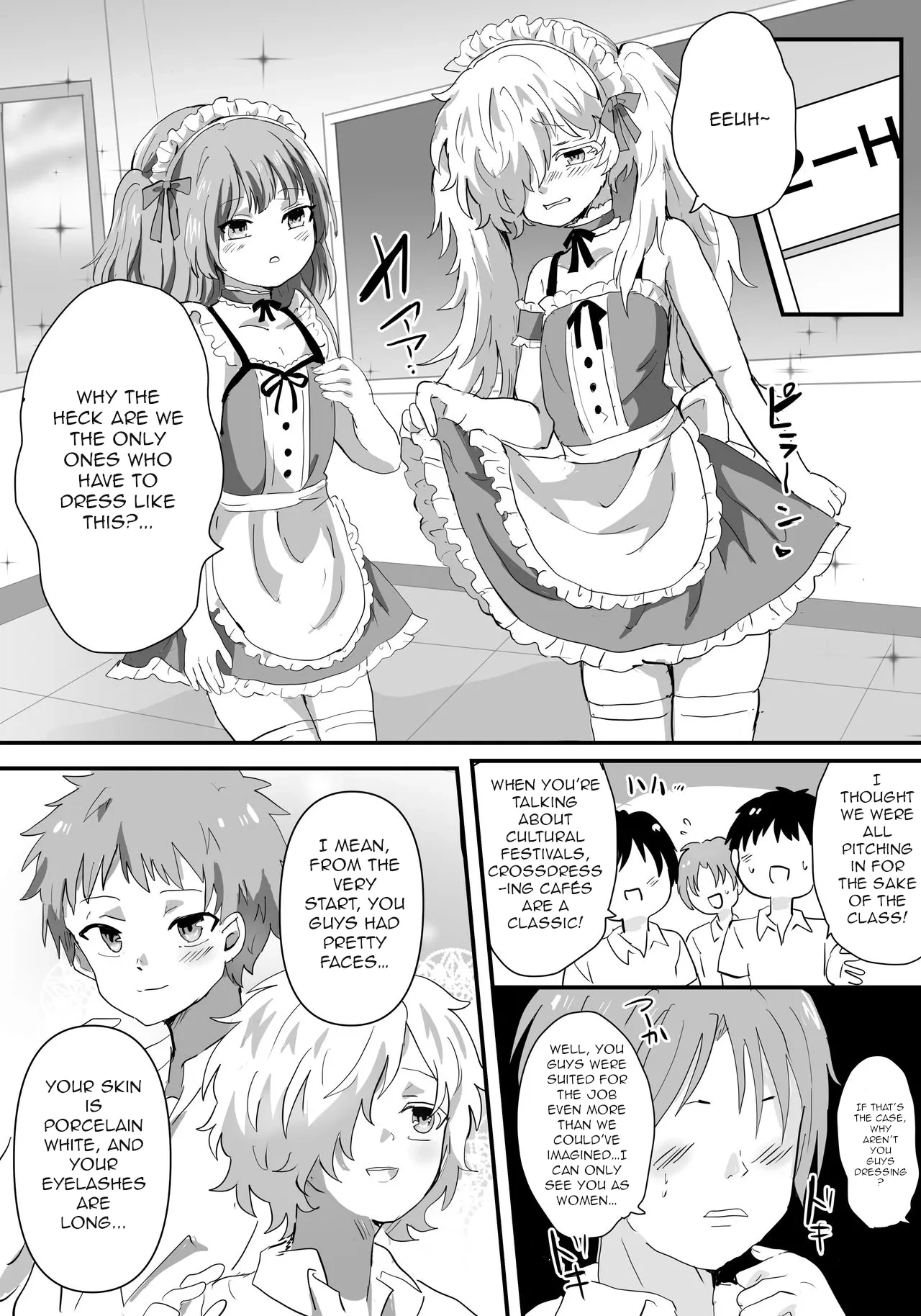 [Lyrical Seeki] Mesu Ochi Josou Maid wa Minna no Nikubenki | Feminized Crossdressing Maids that became Everyone's Cumdumps [English]