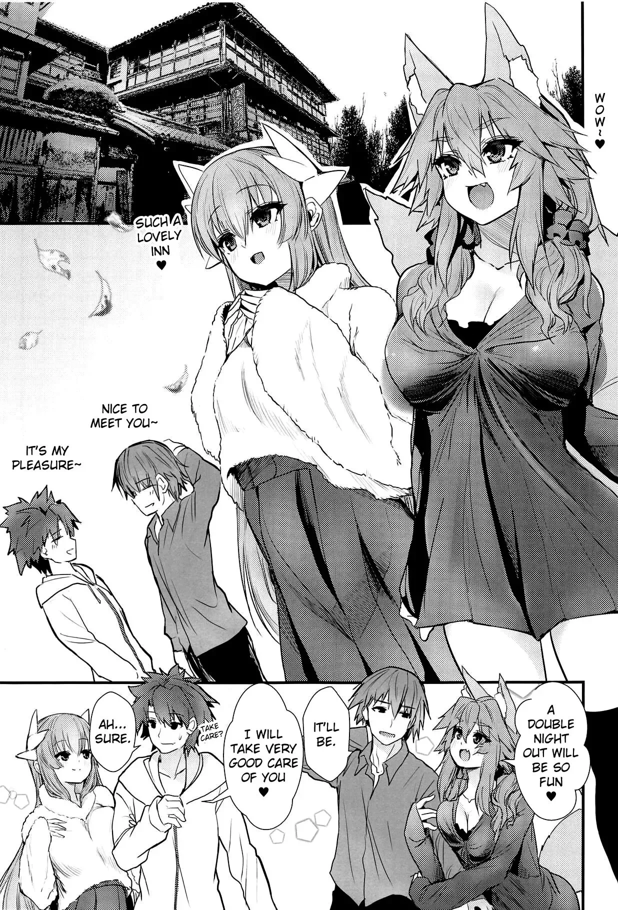 (C95) [Yamitsuki Honpo (Wise Speak)] Onsen, Yukemuri, Bijo Zekkei (Fate/Grand Order) [English] [Miracle Sanny TL]