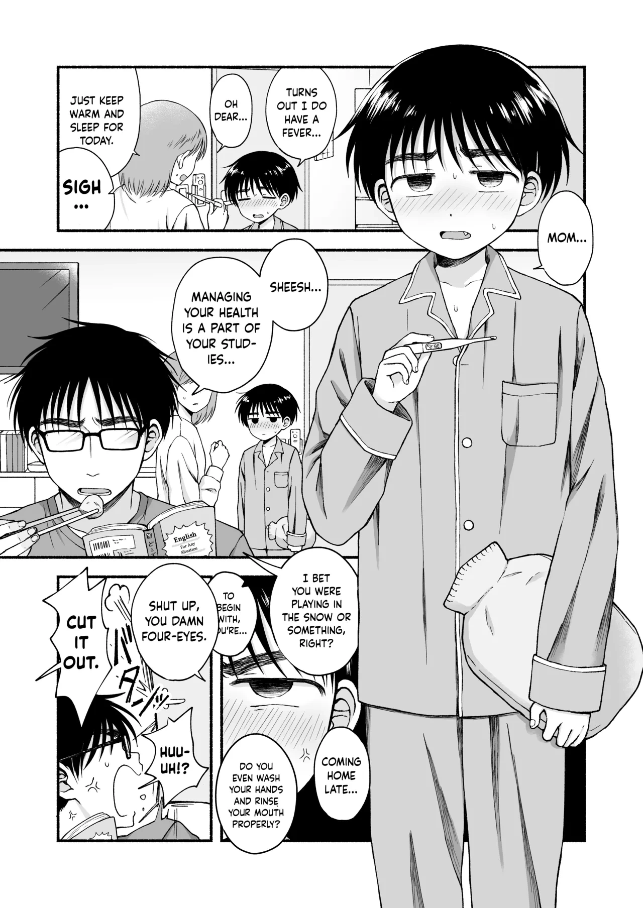 [Yamijiru (Tanano Nata)] Genkai Jukensei wa Kawaii Otouto no Yume o Miru ka? | Do Exam Students Nearing Their Limits Dream About Their Cute Little Brothers? [English] {Chin²} [Digital]