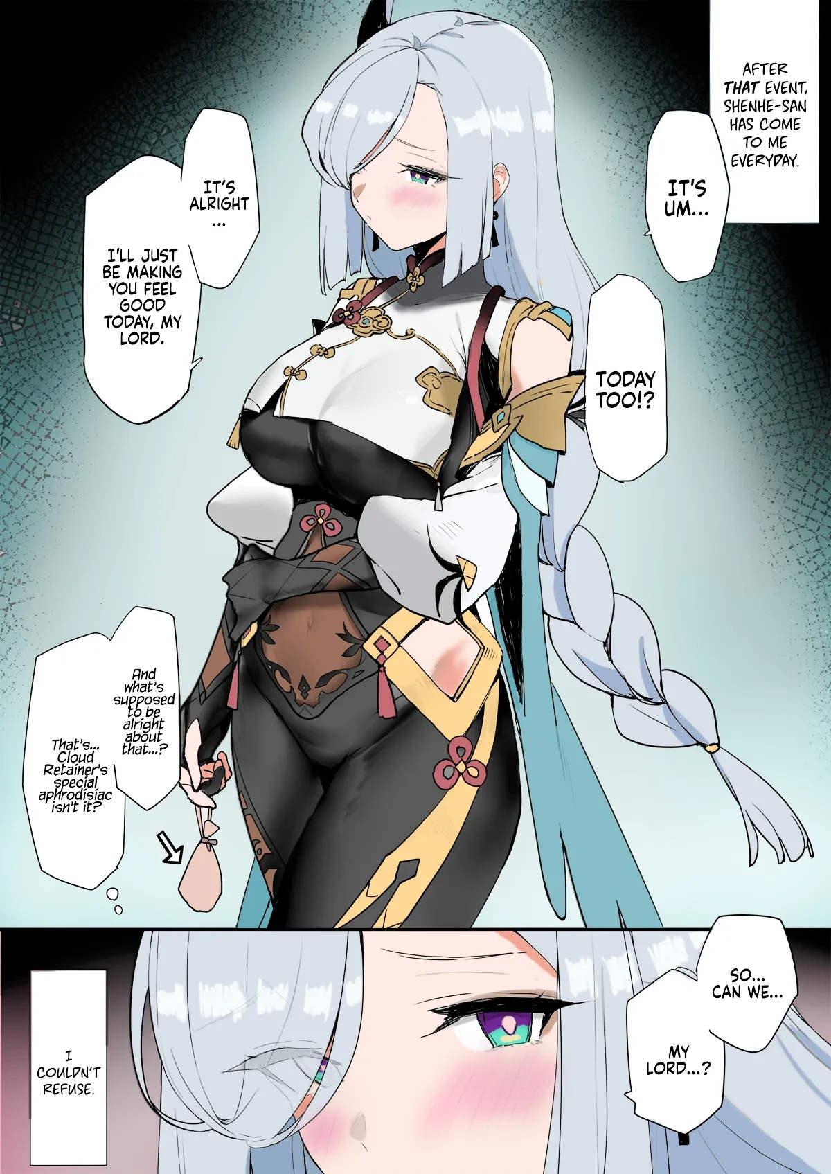 [remora] Tatakatta Ato ni Ichaicha 2 | Flirting After the Battle 2 (Genshin Impact) [English]  [Coffedrug] [Colorized]