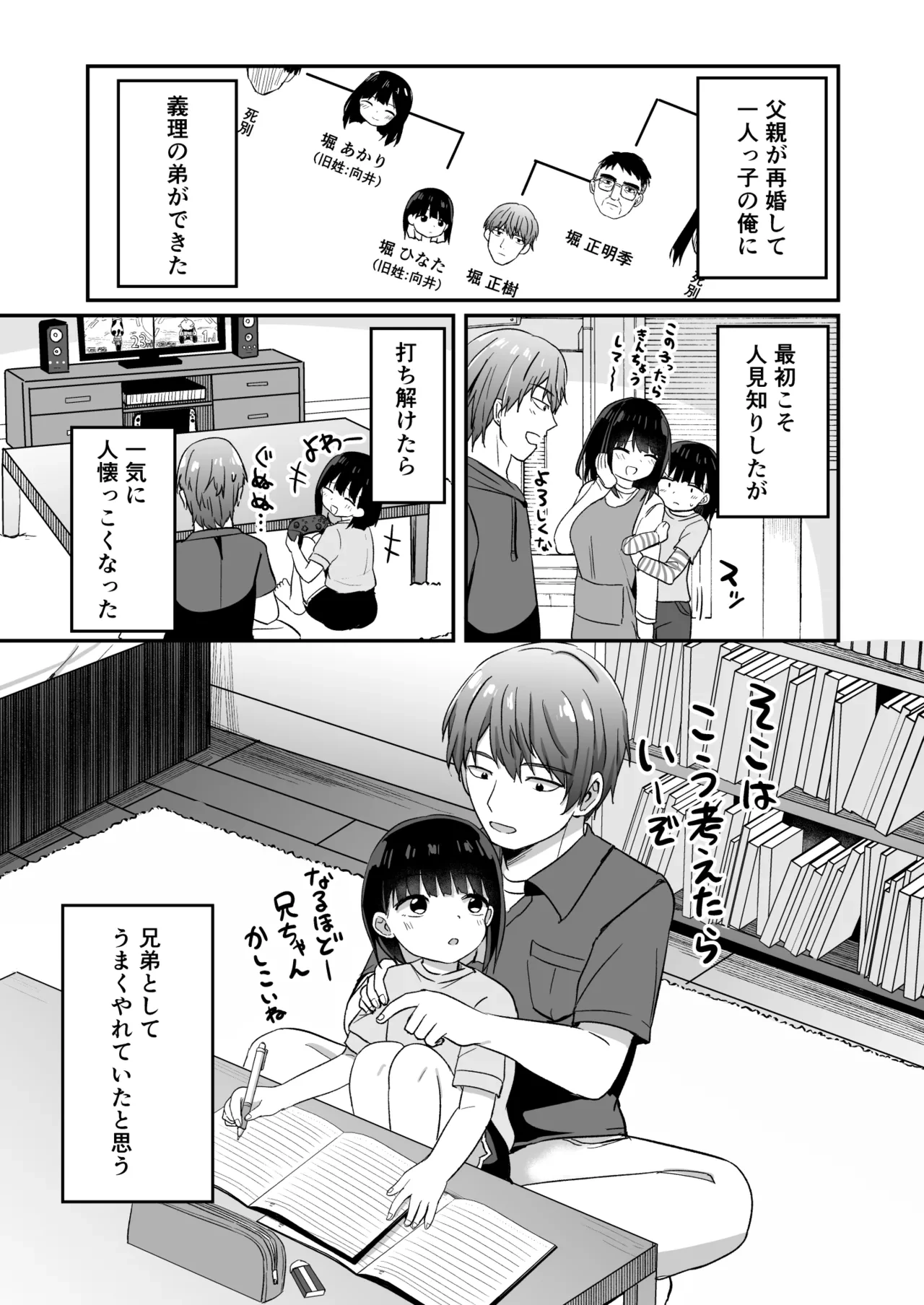 [Story Circle (Tonari)] Giri no Otouto ga TS shita noni Kyorikan ga Kawaranakute Yabai!? [Digital]