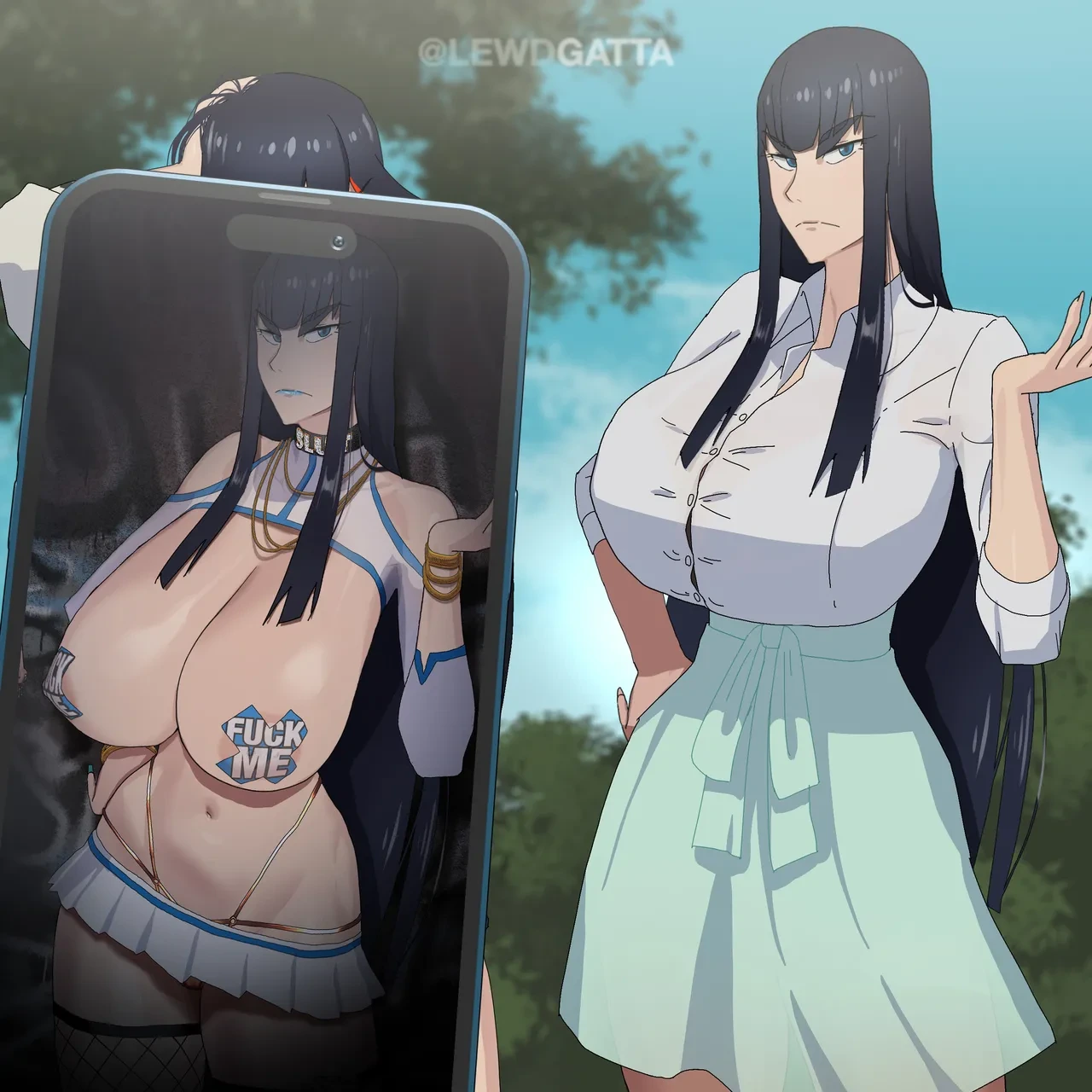[Lewdgatta] Kill La Kill Girls Whored Out