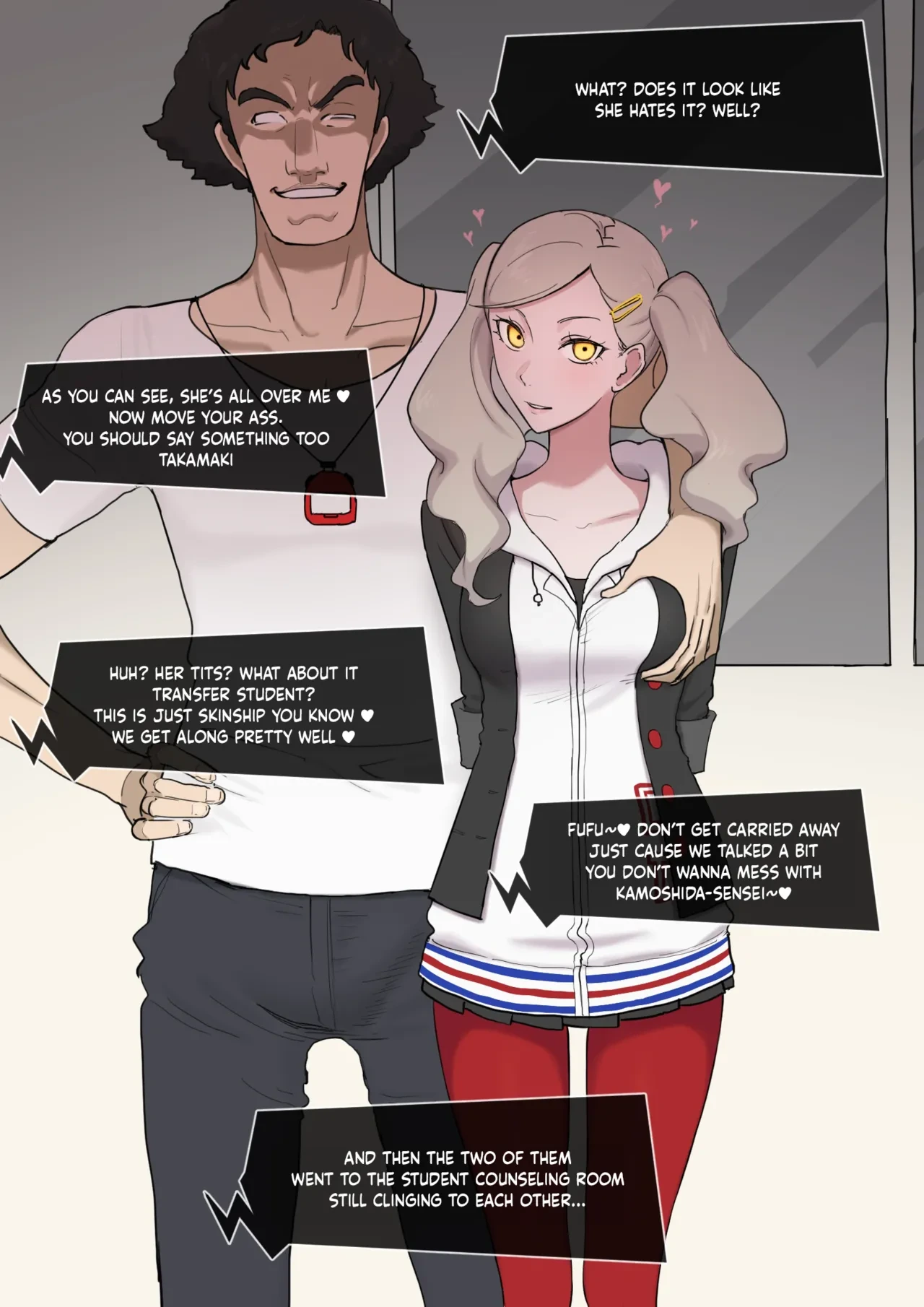 [Giga] Persona 5 Ann x Kamoshida (English)