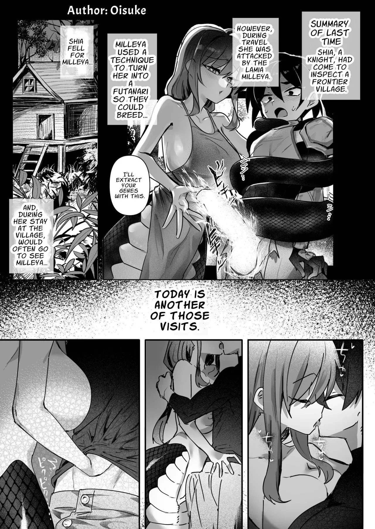 [Oisuke no Tsukue (Oisuke)] A Lamia Wants The Futa Knightess To Feel Good [English] [APA]
