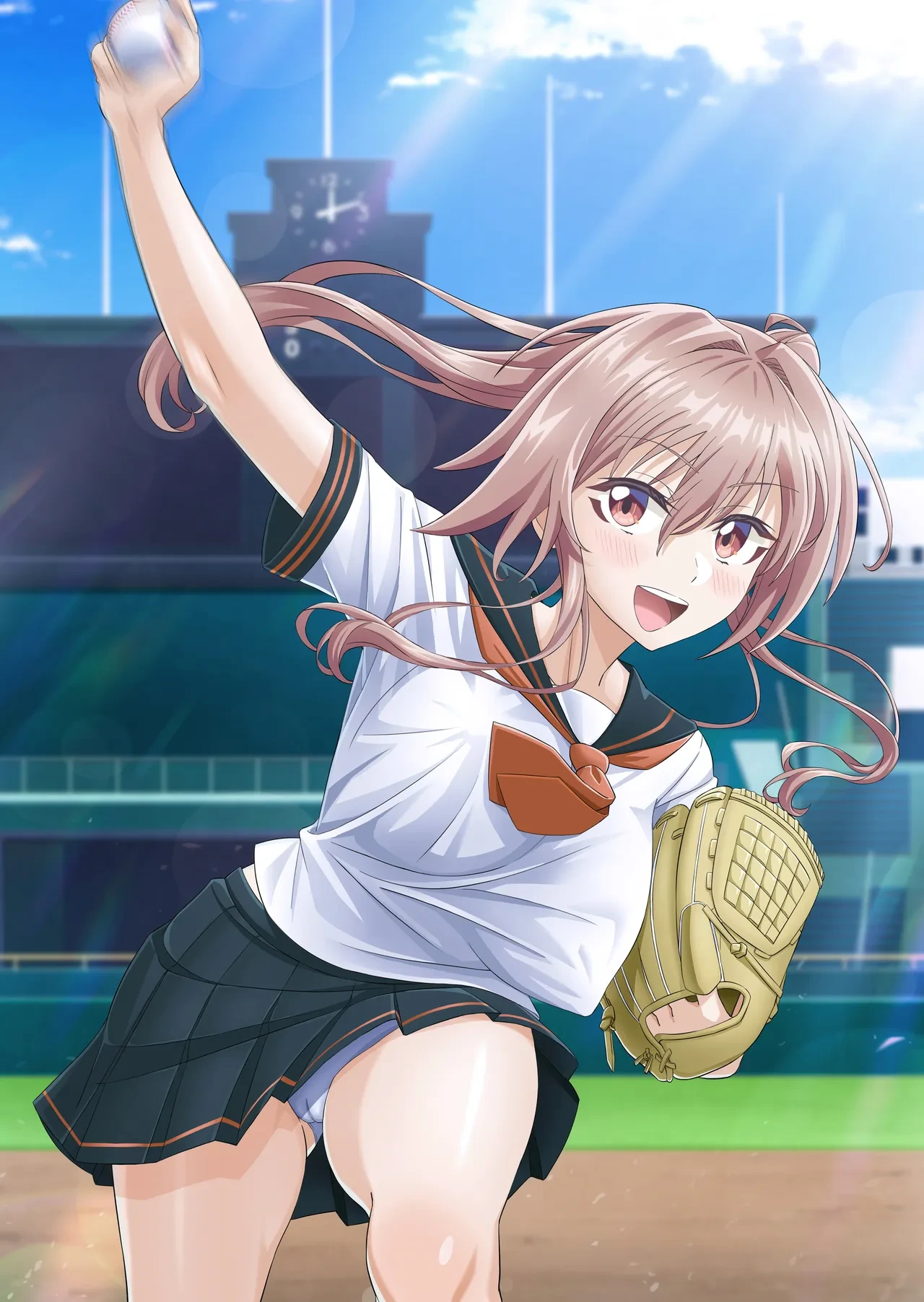 [50 Seiki SEX (Dosukebe Oekaki Mogura)] Senpai! Zutto Suki Deshita! ~Akogare no Bijin Maneja ga Boku Noseide Furyou Tachi no Nikubenki ni Ochiru made~ [Chinese]