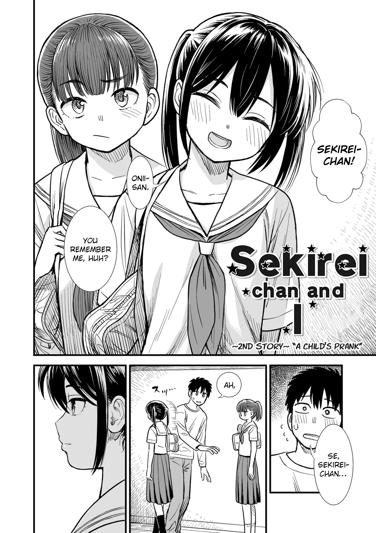 [Sabaku] Kodomo no Itazura (Sekirei-chan to Boku) | Sekirei-chan and I Ch. 2 "A Child's Prank" [English] [AoiTL]