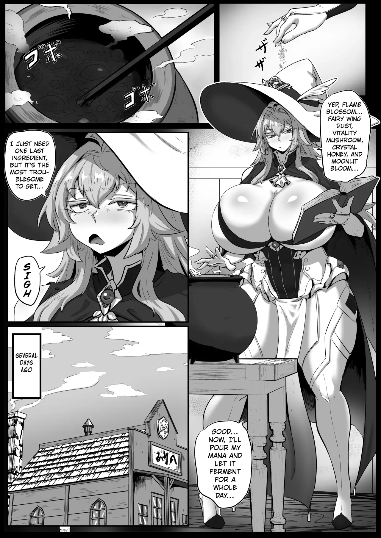 [Mousou Hunter (Exabyte)] Daikensha-sama to Uma no Himitsu Recipe [Digital] [English] [Kuraudo]